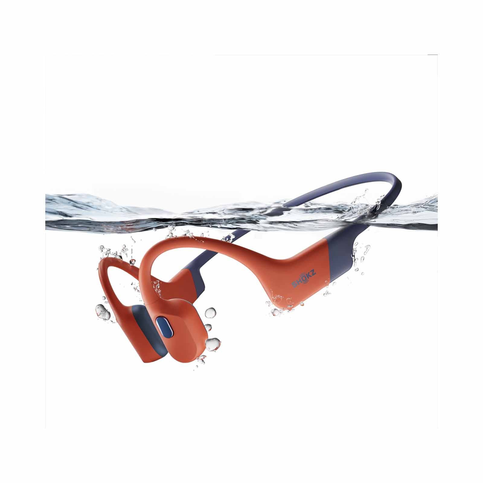 SHOKZ Openswim Pro Bone Conduction Headphone - Red S710-ST-RD-image 5