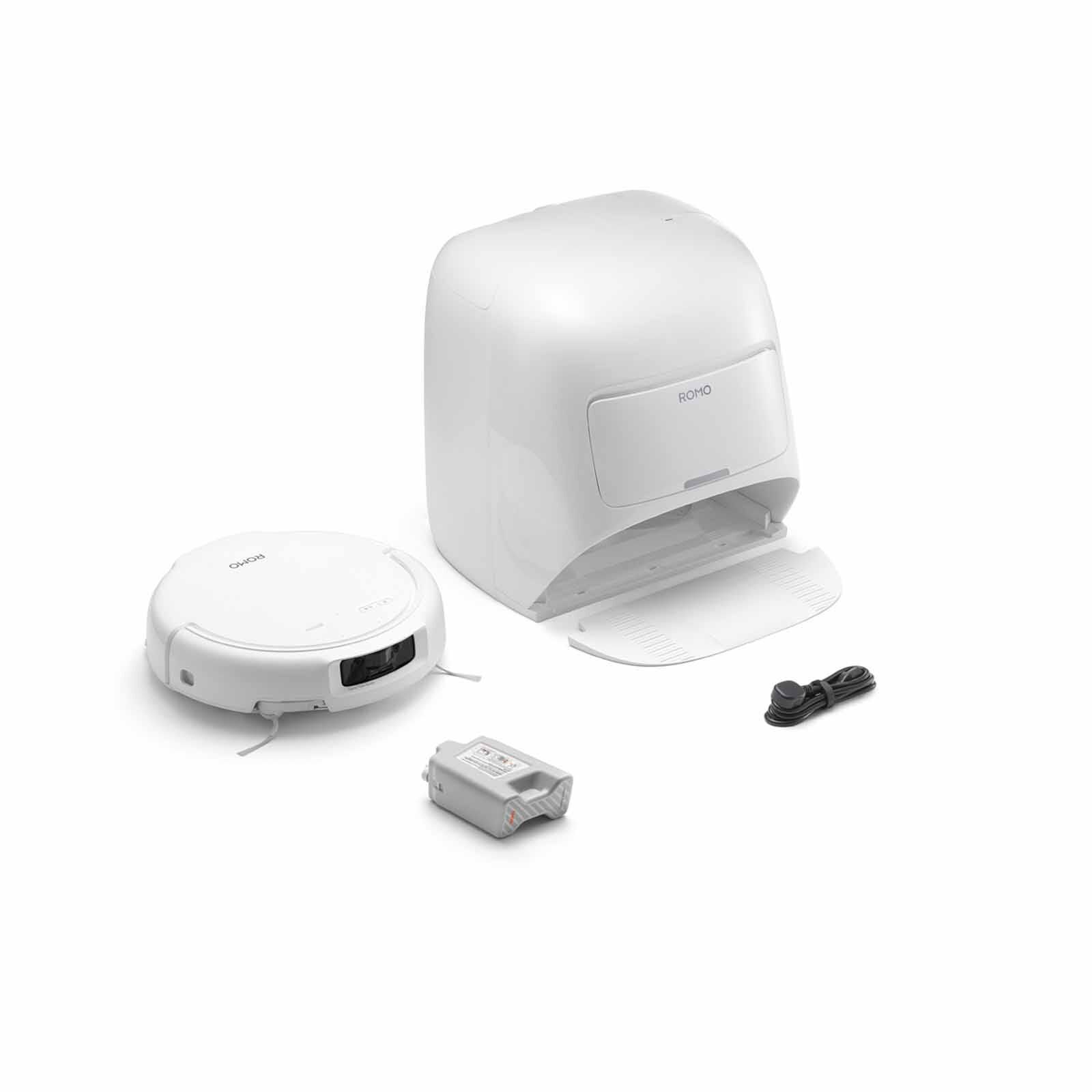DJI White Base Station & White Robot DJI ROMO S-image 6
