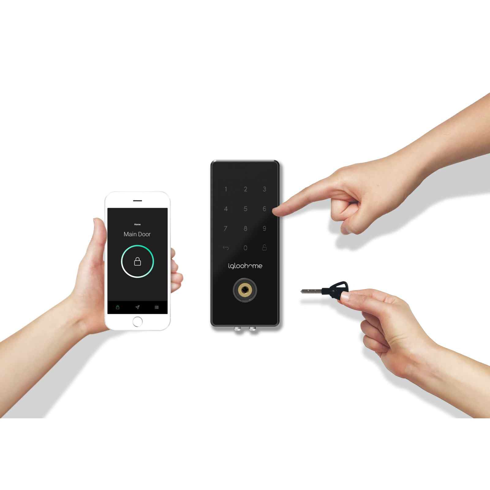IGLOOHOME Gate & Door Combo 5 RM2F (GATE) + IGB4 (SMART DEADBOLT 2S)-image 8
