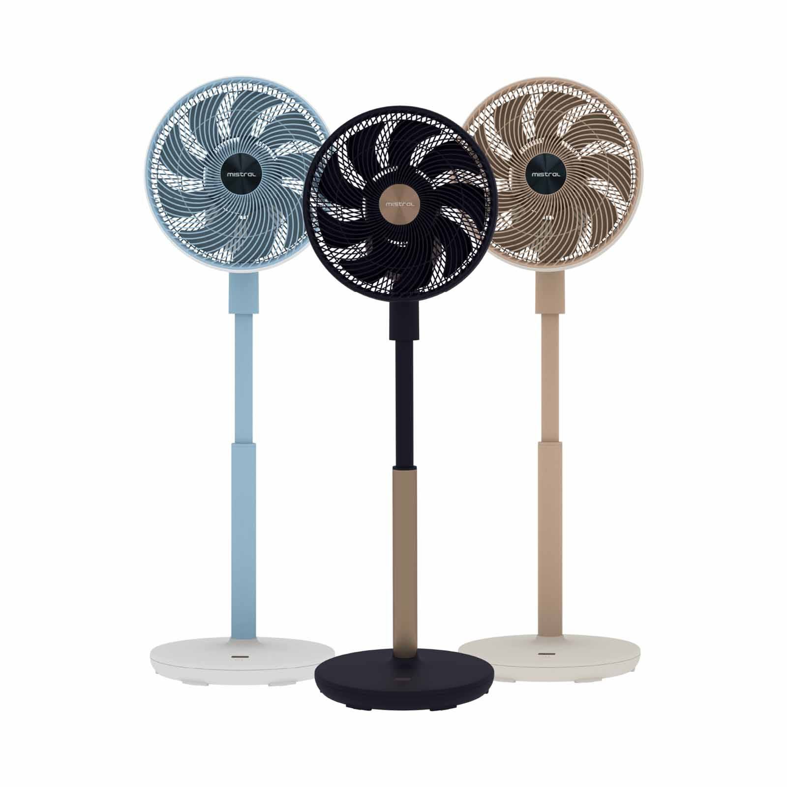 MISTRAL 12 In Bldc High Velocity Stand Fan With Remote & Wifi - Sky Blue MHV9812DRW-SB-image 7