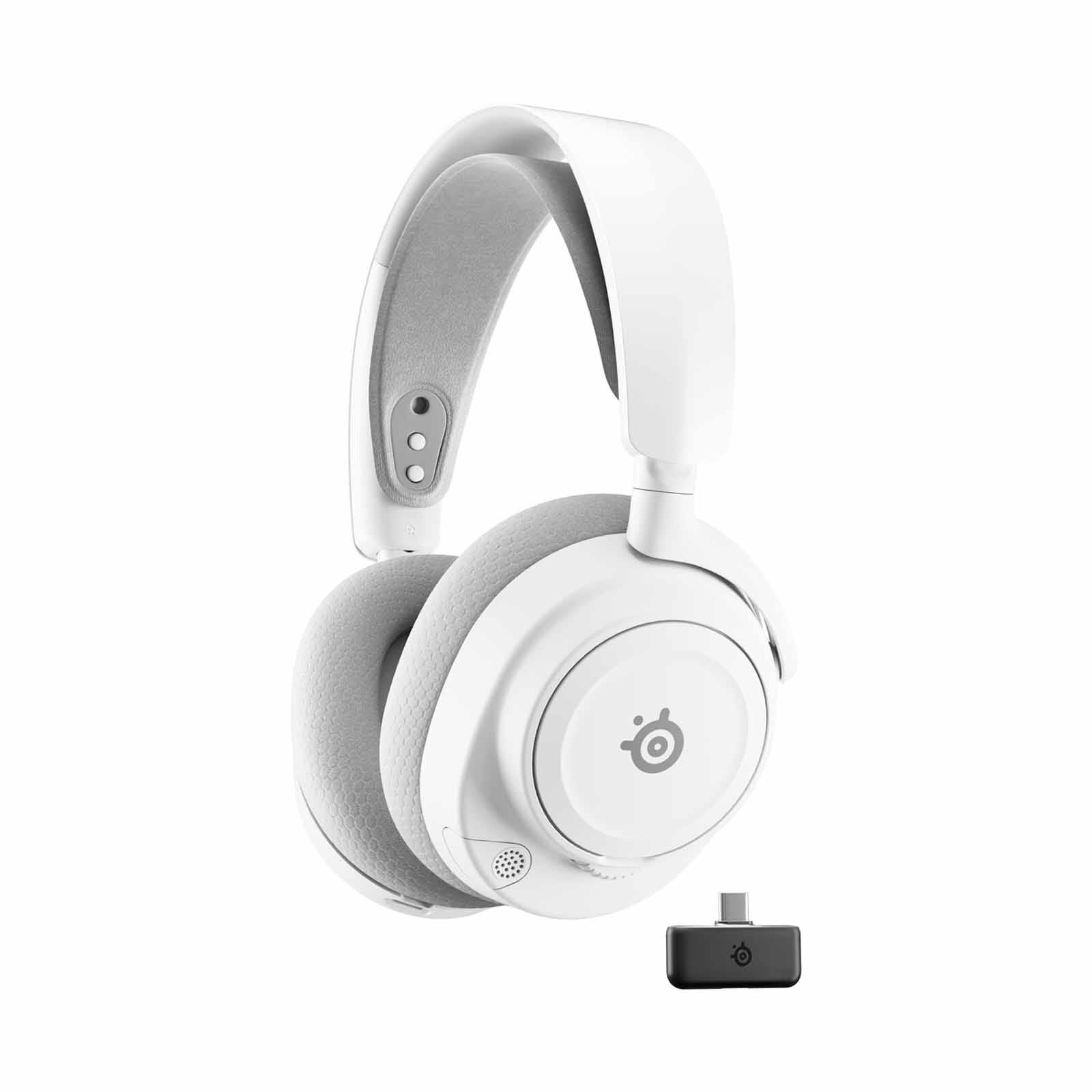 STEELSERIE Gaming Headset With Mobile App Control - White (for Series Ps5) ARCTIS NOVA 7P WIRELESS GEN 2 (SERIES PS5)- WHITE
