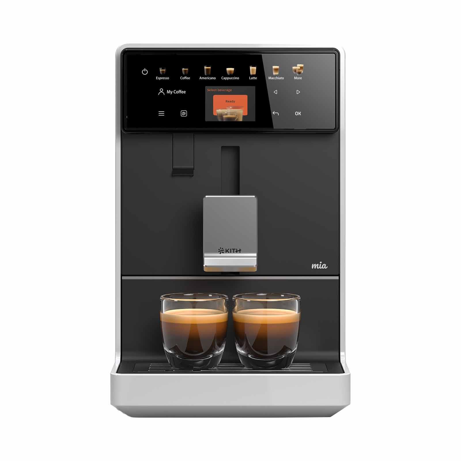 KITH Mia Fully Auto Coffee Machine With Milk Carafe (white) FCM-TM-WH-image 1