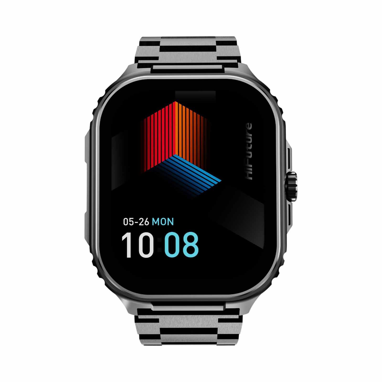 HIFUTURE Ultra3 Pro - Black Bluetooth Smartwatch With Heart Rate Function HSSW7BK-image 1