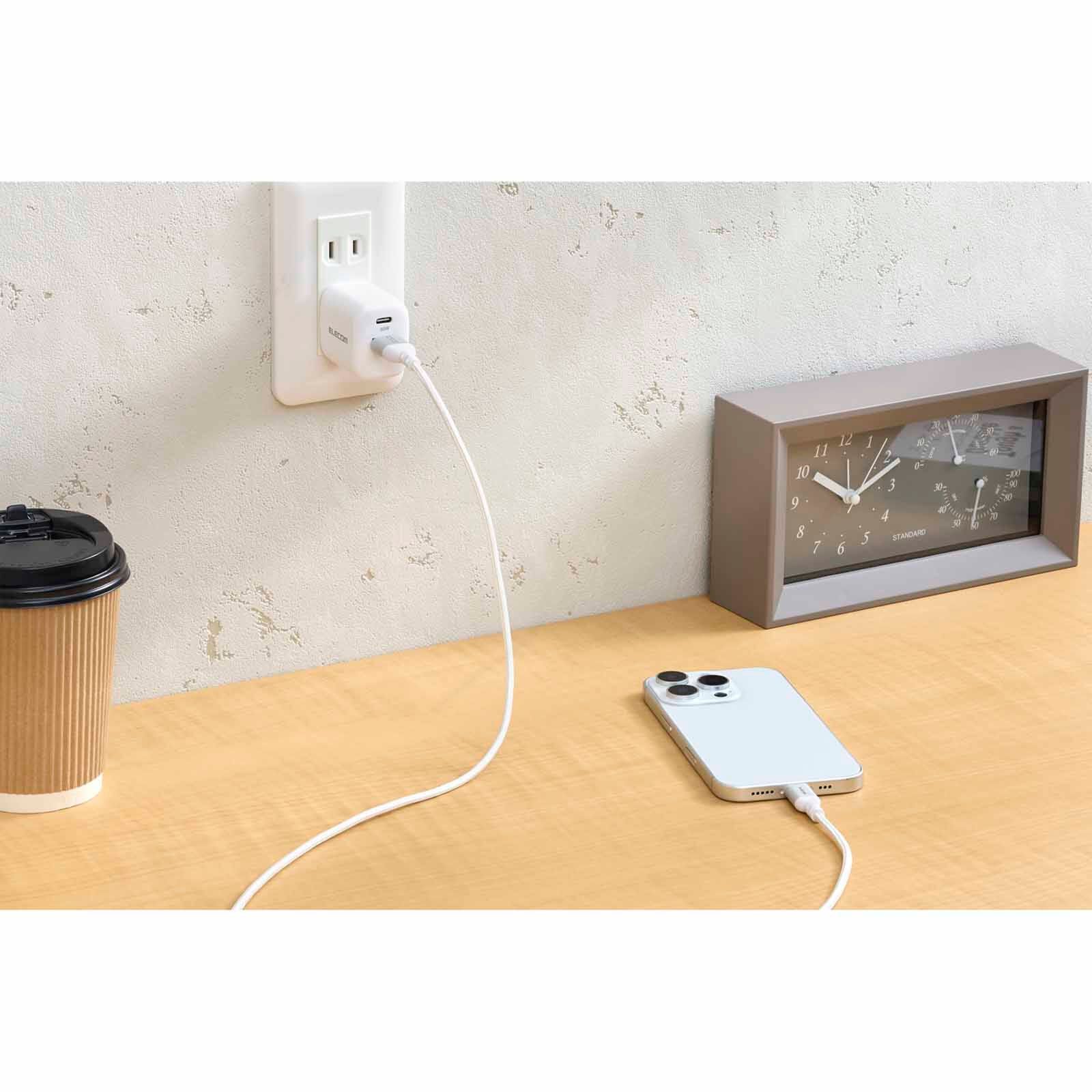 ELECOM Usb C- Usb A 2m MPA-ACASAN20WH-image 4