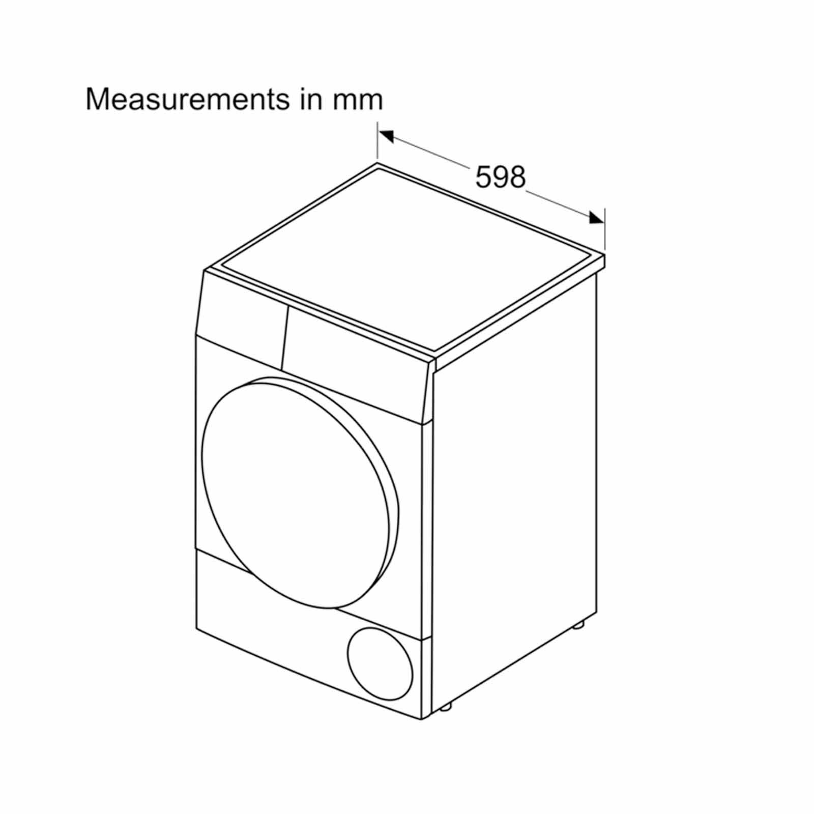 BOSCH Heat Pump Dryer - White (8kg) WTH85028SG-image 13