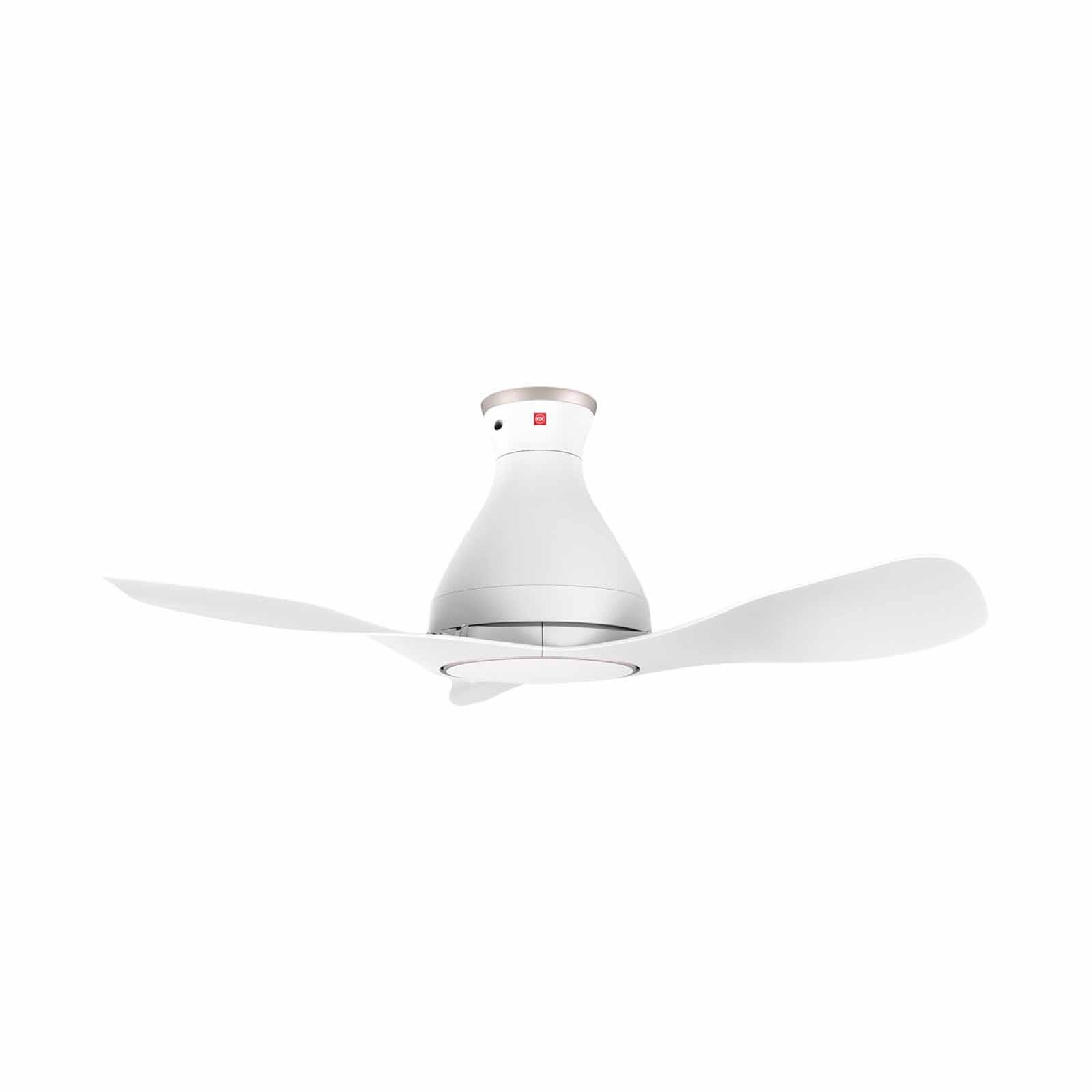 KDK 40 In Dc Ceiling Fan With Light (white) F40GP (WH)-image 2