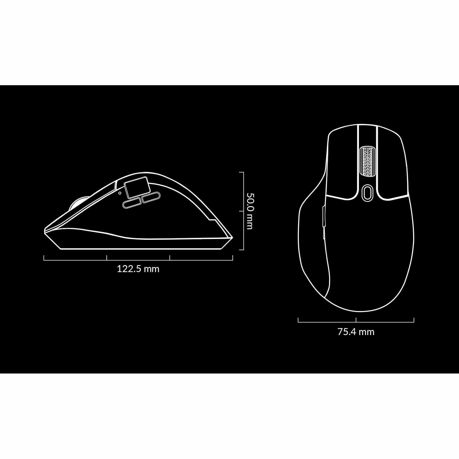 KEYCHRON M6 Bt/2.4ghz/wireless Mouse - White KYCN-M6-A3-image 2