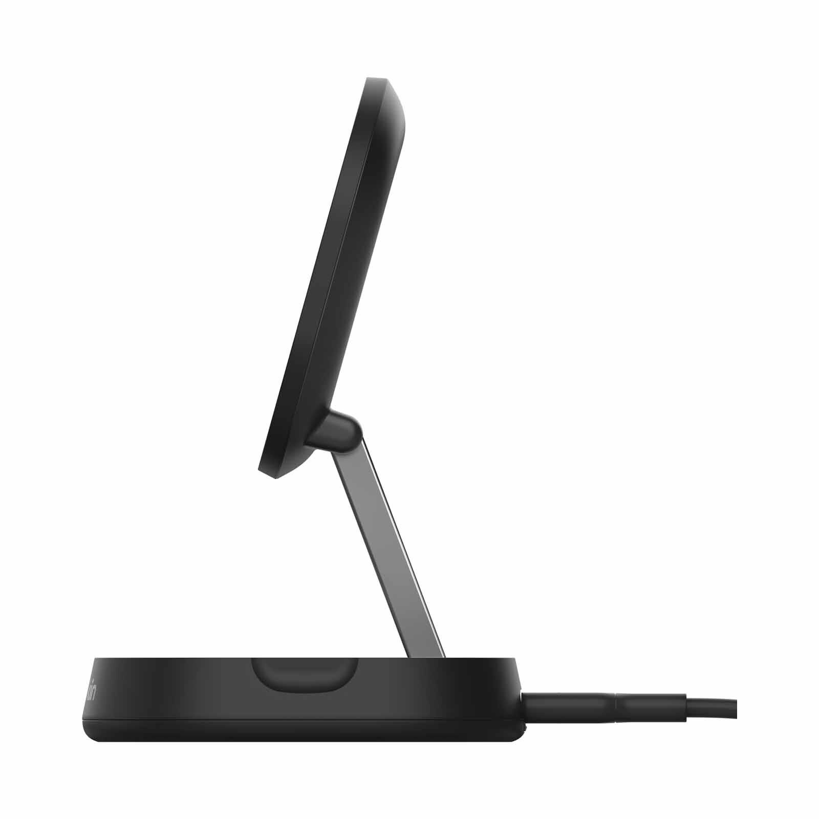 BELKIN Belkin Qi2 Wireless Charging 15w Travel Stand Blk WIA008BTBK-image 3
