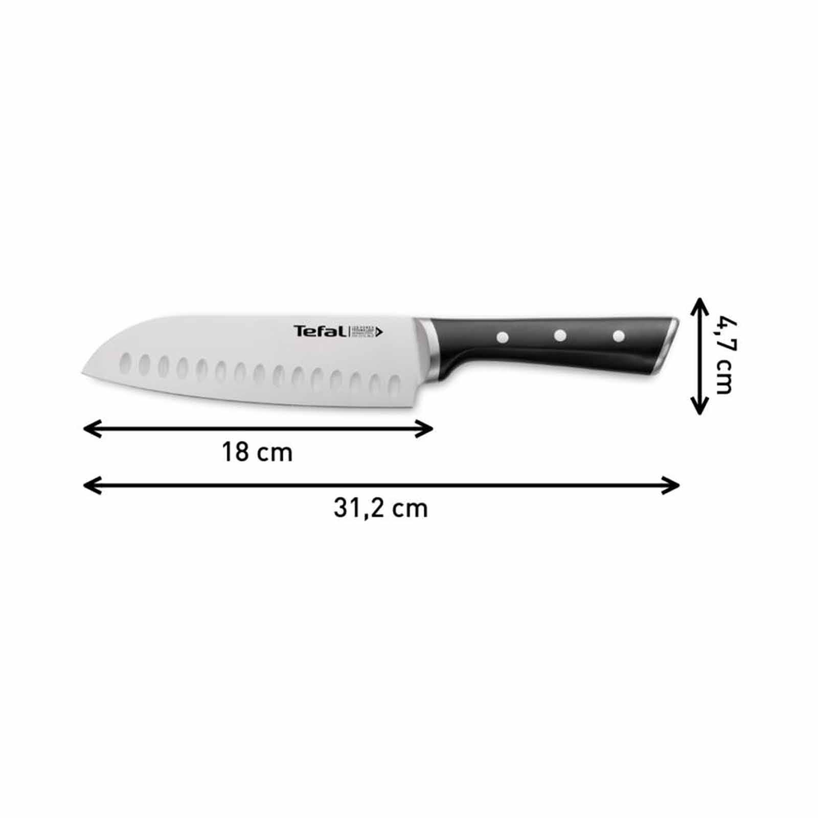 TEFAL Ice Force Santoku Knife 18cm K23206-image 3