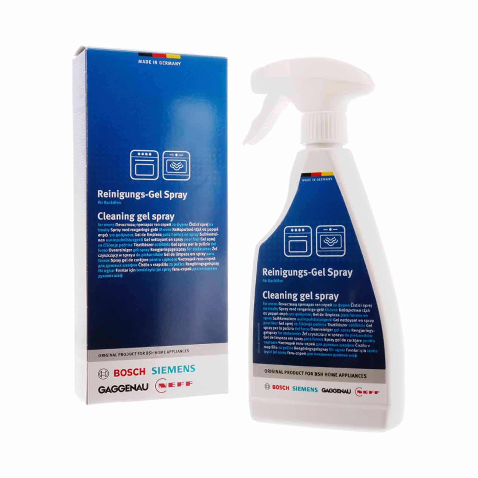 BOSCH Cleaning Gel Spray For Oven 00312482-image 2