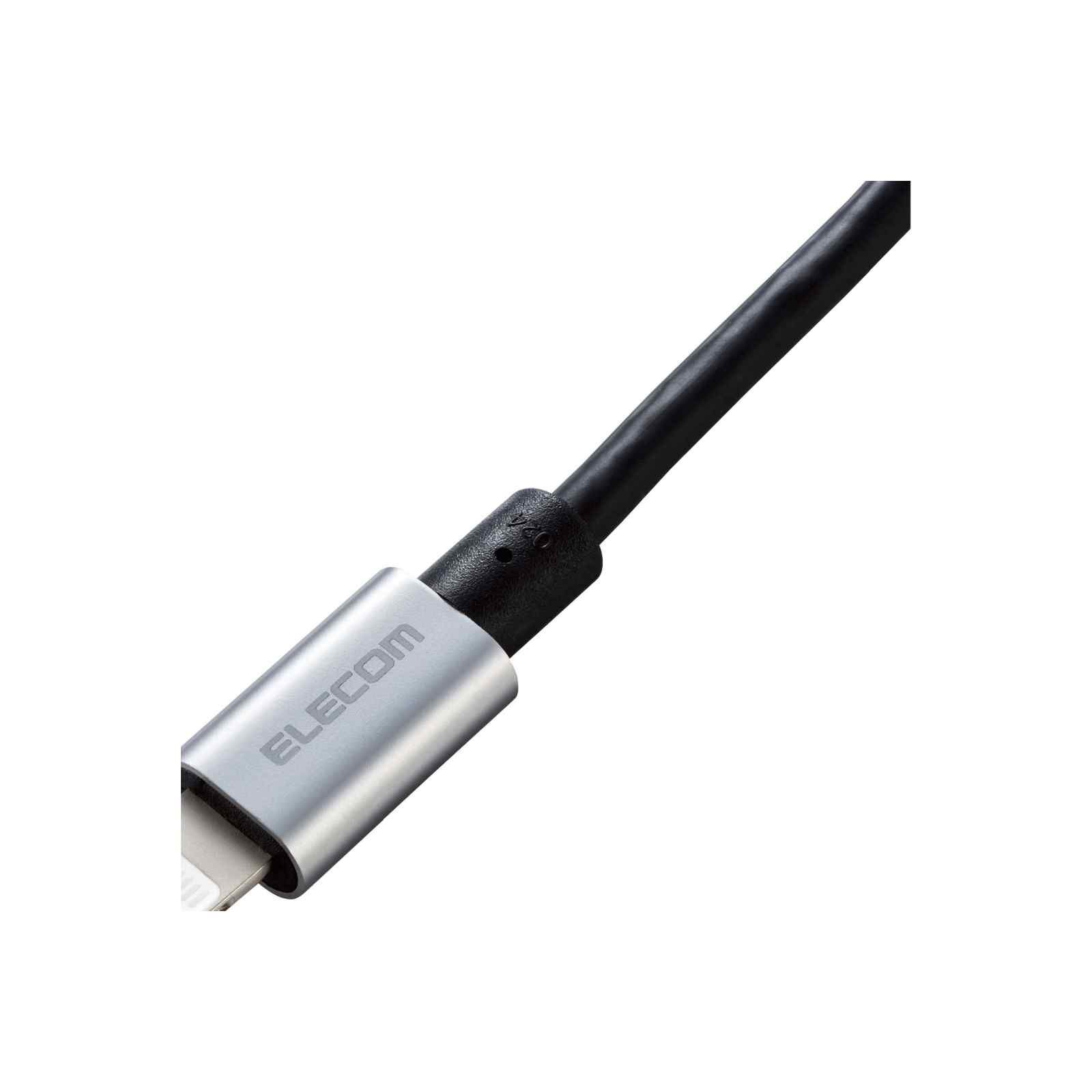 ELECOM Lightning Cable 1m Grey MPA-UALPS10GY-image 2