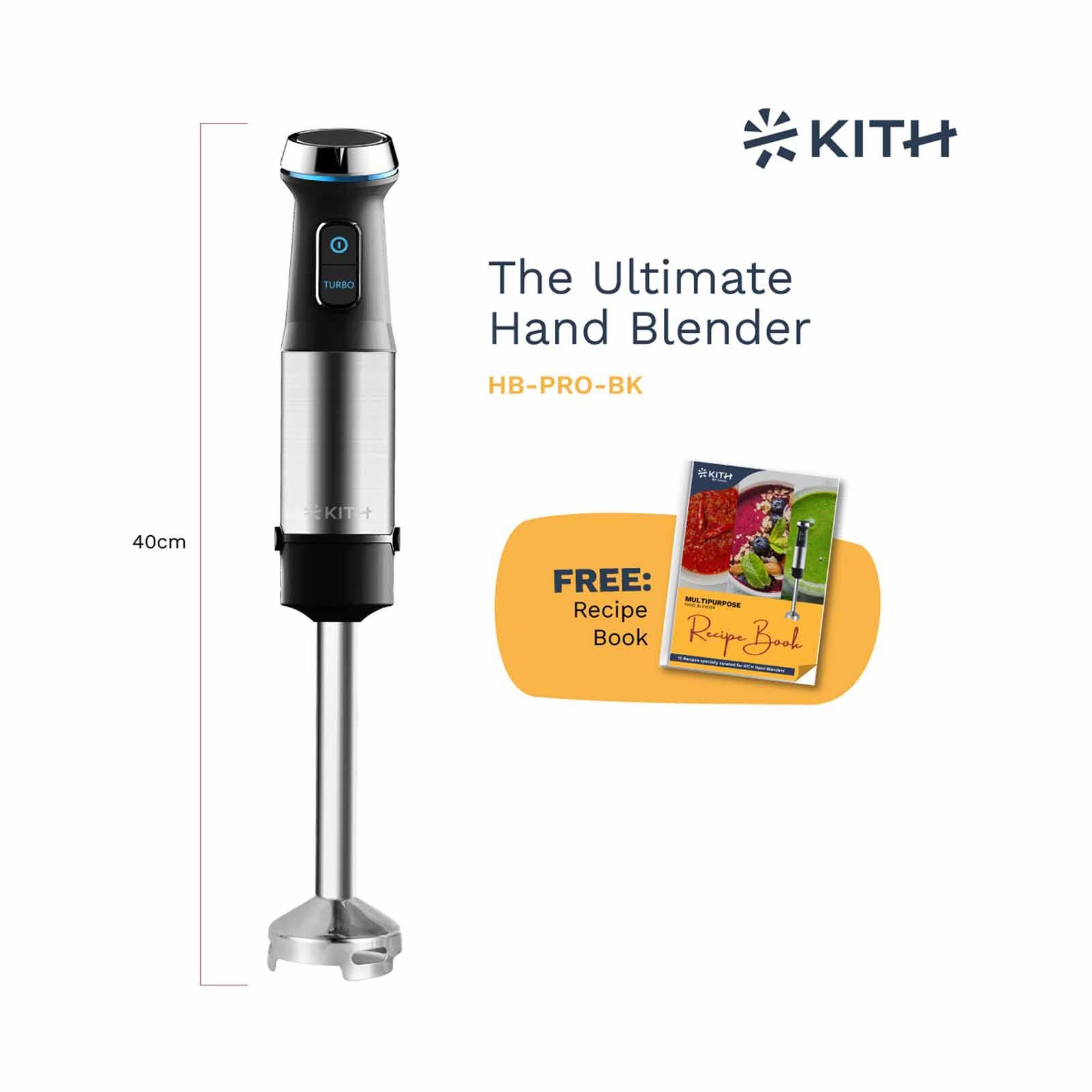 KITH 13-piece Multipurpose Hand Blender Pro HB-PRO-BK-image 2