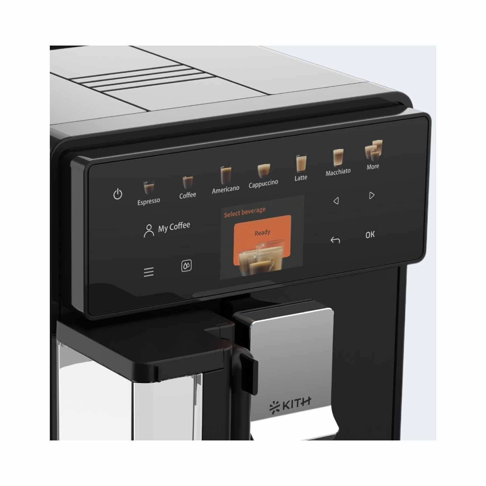 KITH Mia Fully Auto Coffee Machine With Milk Carafe (black) FCM-TM-BK-image 2