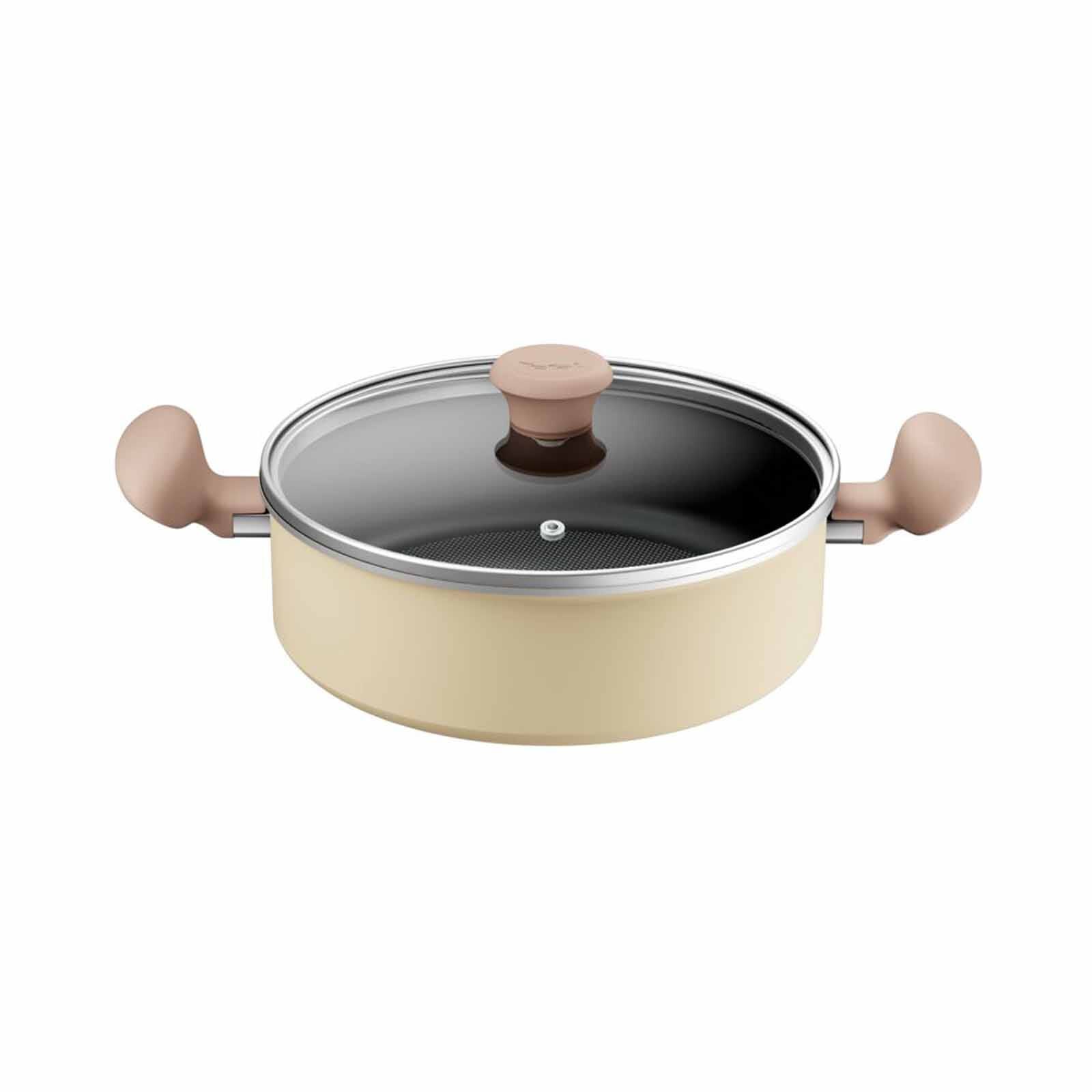 TEFAL H04970 Shallow Pan 24cm With Lid H04970