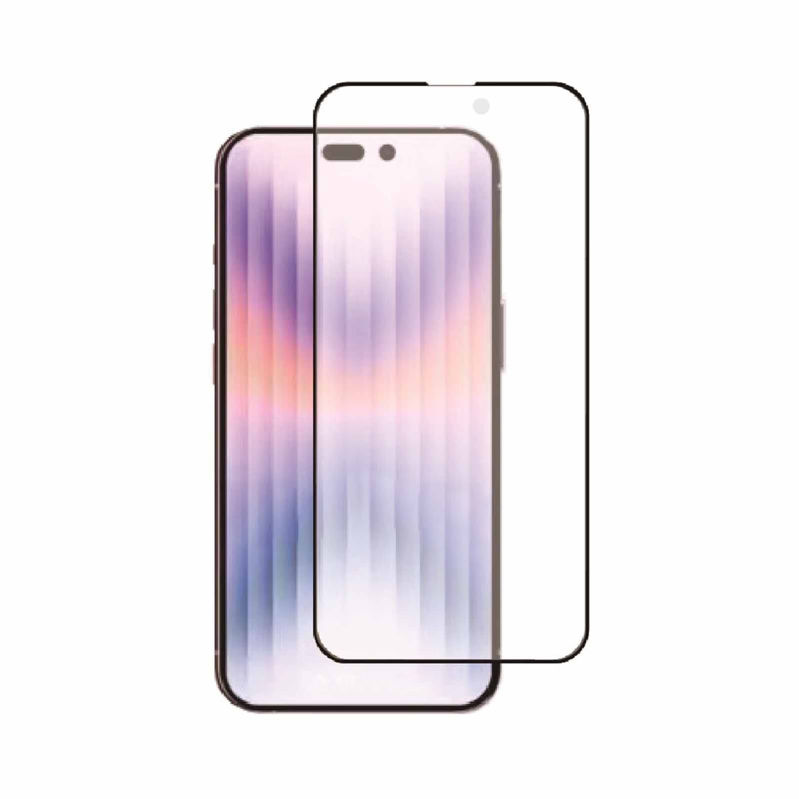 N.BRANDZ Full Coverage Gls Protector For Iphone 16 Pro Max N-TG-IP16PROFULL6.9-image 1