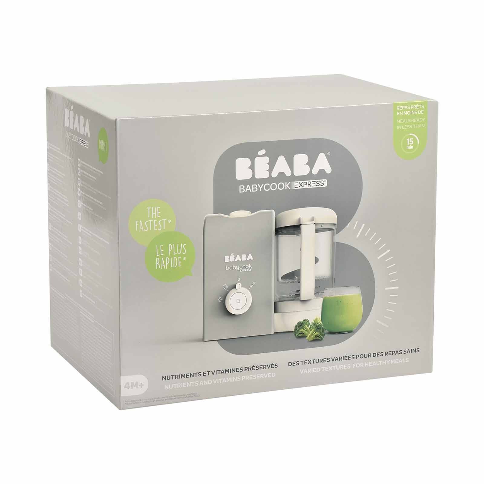 BEABA Baby Food Processor - Velvet Grey (online) BABYCOOK EXPRESS-image 2