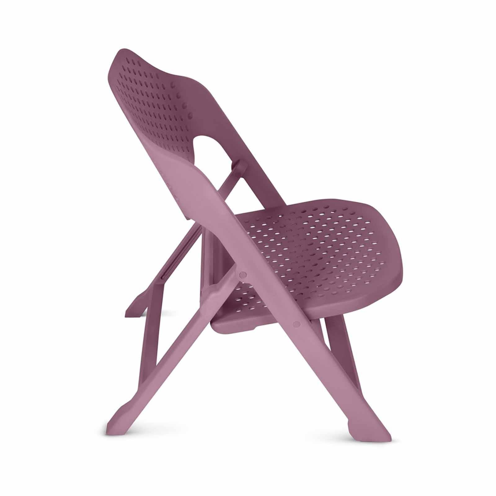 PHOENIX Cala Foldable Wide Chair Grape Purple CALA-image 5