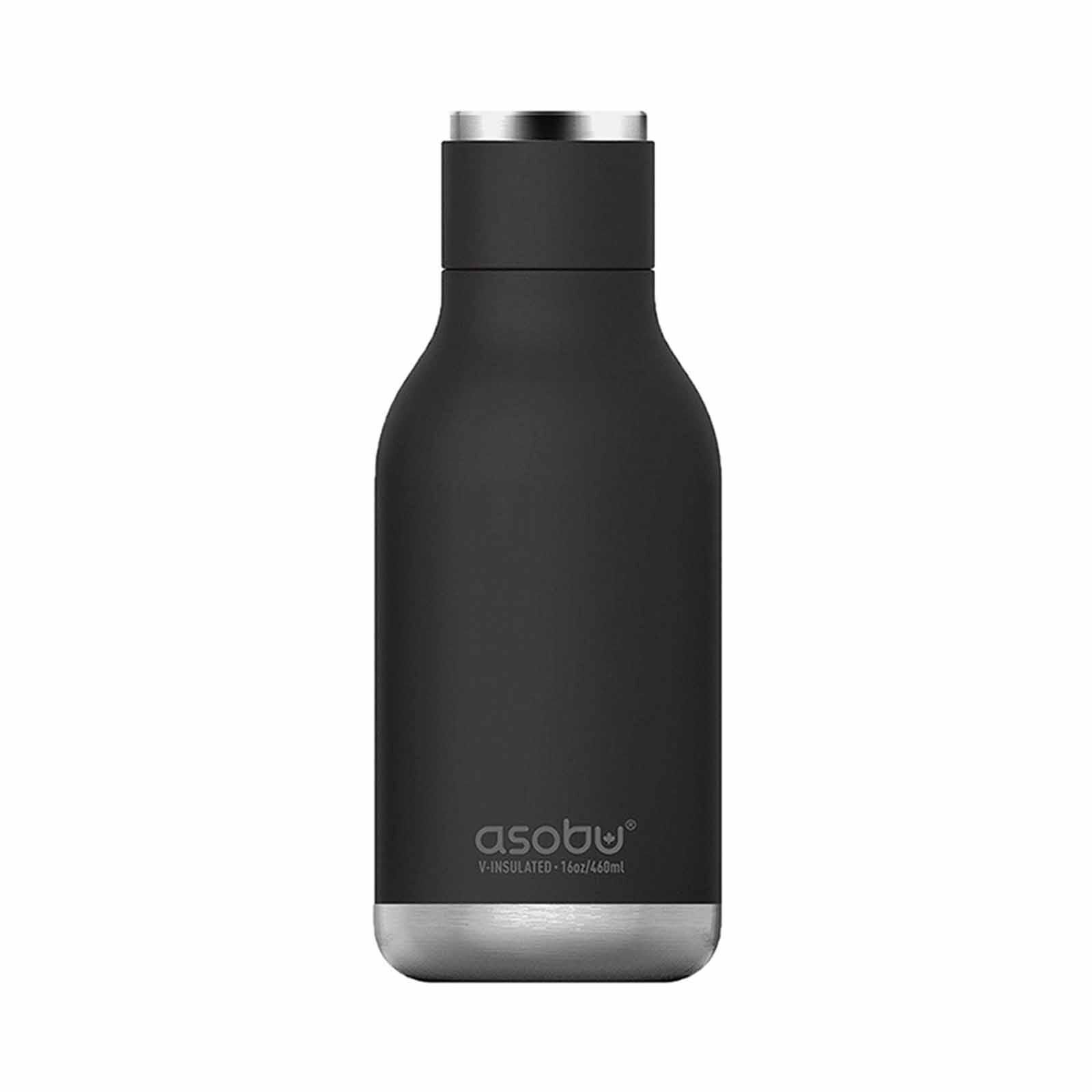 ASOBU Puramic Urban Water Bottle Black 460ml ASBV24BK