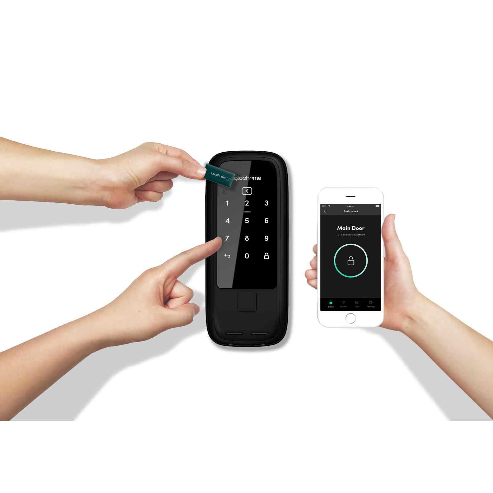 IGLOOHOME Gate & Door Combo 2 RM2 (GATE) + IGM3 (SMART MORTISE 2)-image 4