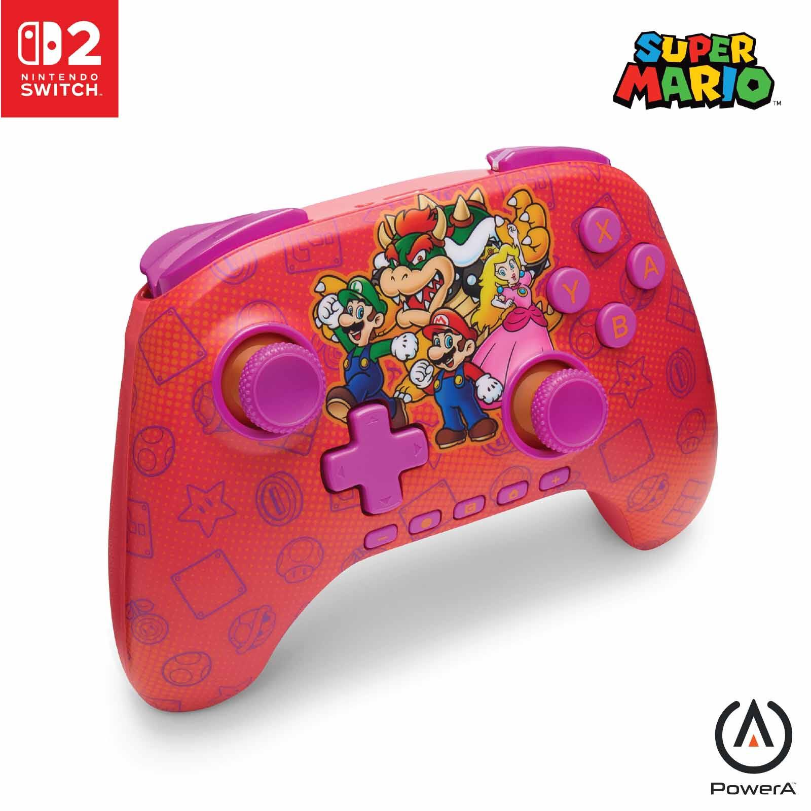 POWERA Nsw2 Advantage Wireless Controller Mario And Friends NSGP0548-01-image 5