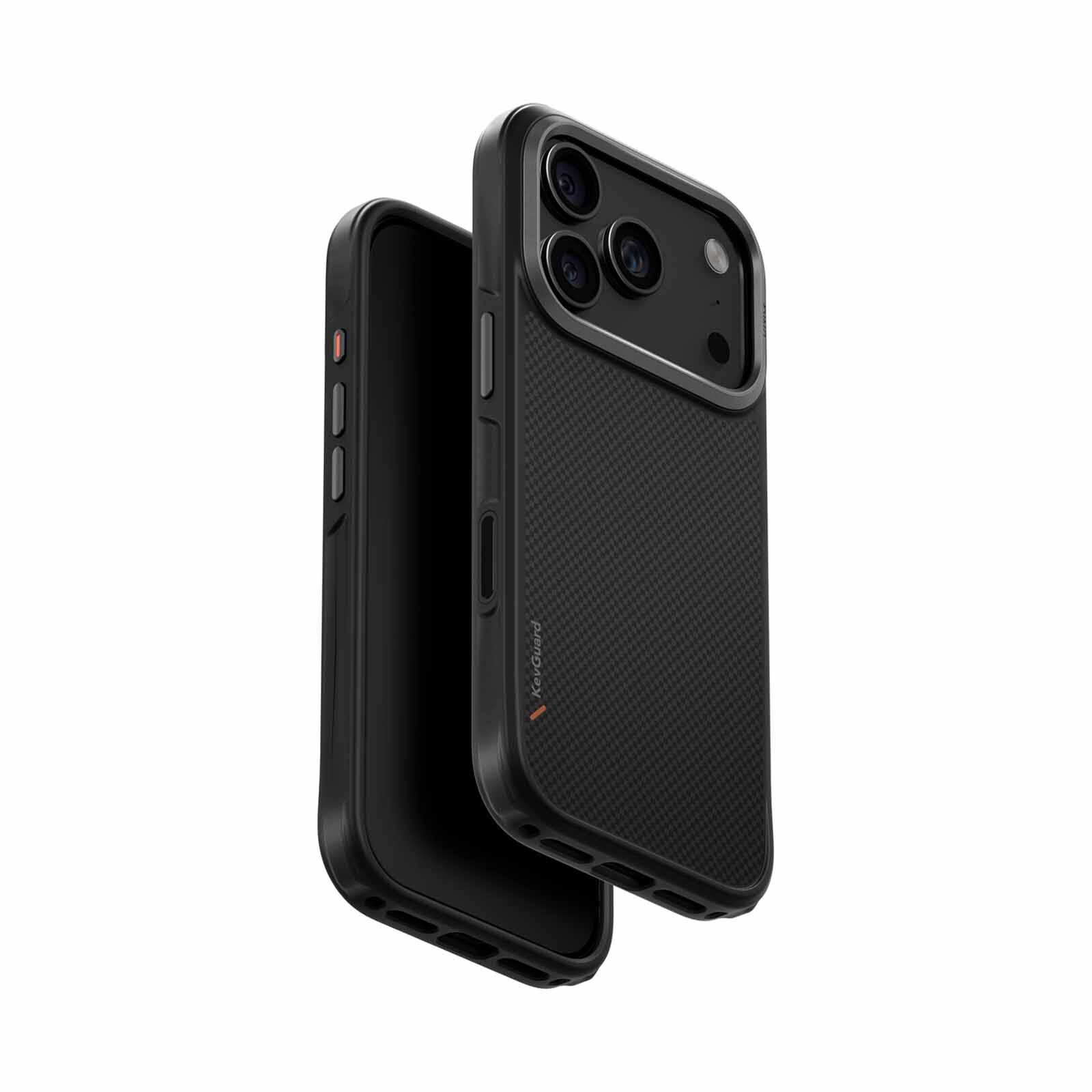 UNIQ Hybrid Iphone 17 Pro (2025) 6.3 Magclick Charging Keva - Carbon Black UNIQ-IP6.3P(2025)-KEVAMCBLK-image null