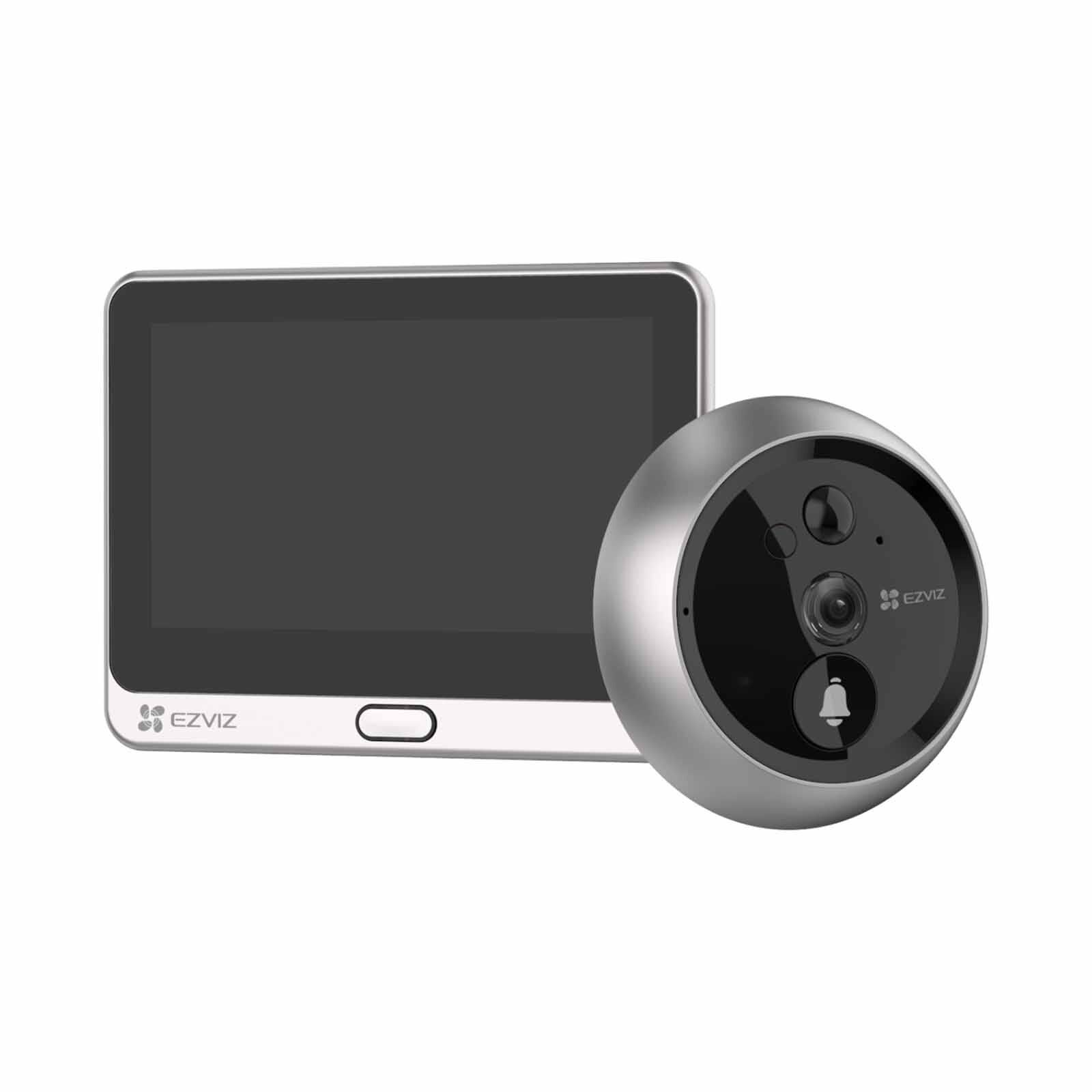 EZVIZ Lever Handle Smart Lock + Peephole Doorbell Bundle DL05 + DP2 2K-image 8