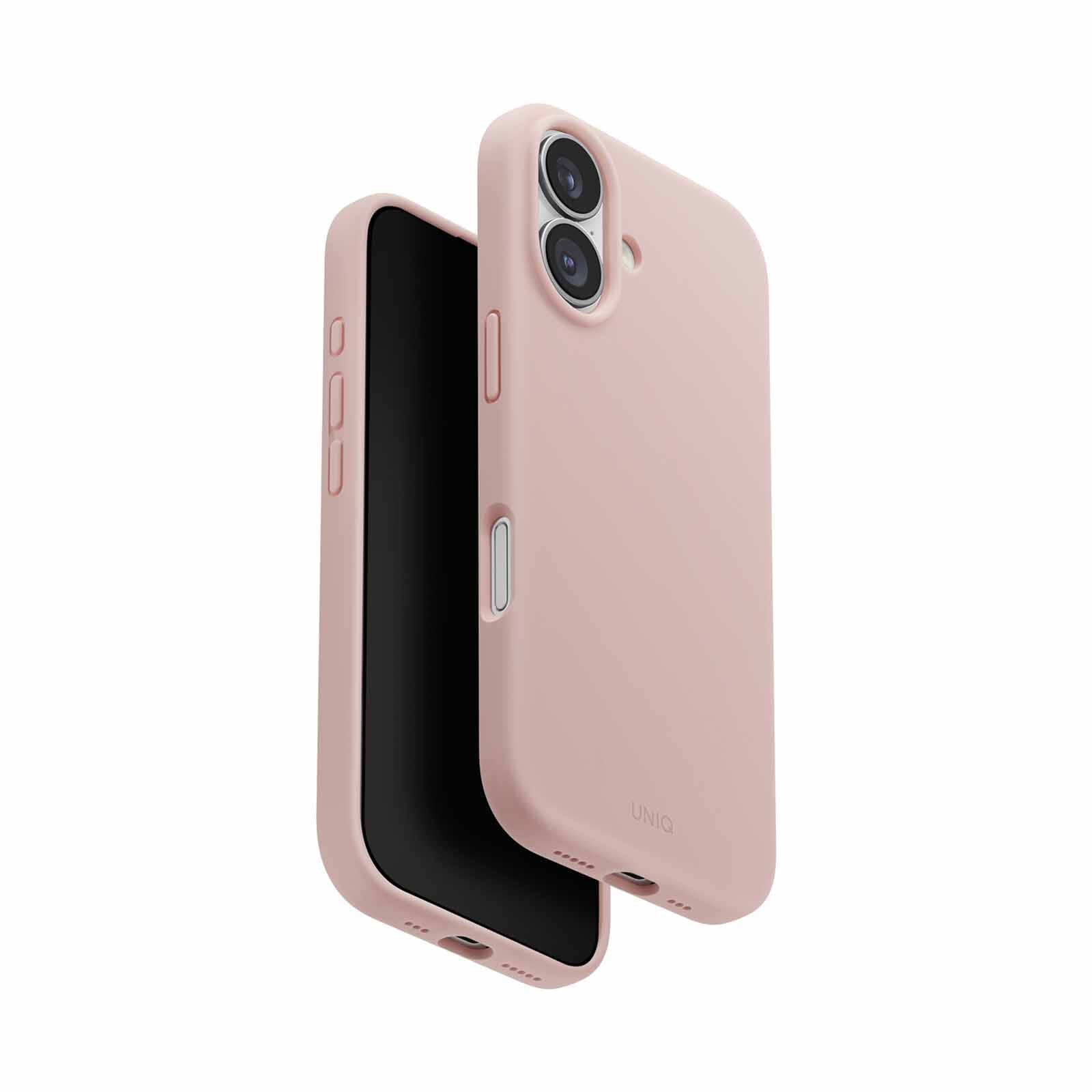 UNIQ Hybrid Iphone 17 (2025) 6.3 Magclick Charging Lino - Blush Pink UNIQ-IP6.3(2025)-LINOMBPNK-image 2