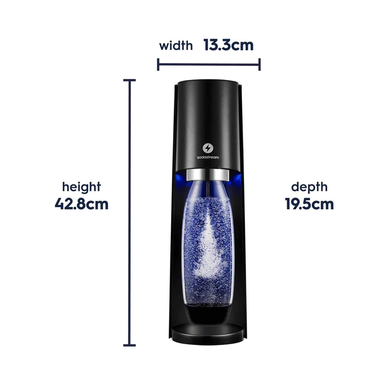 SODASTREAM Electrical Sparkling Water Maker - Black E-TERRA - 1012911650-image 5