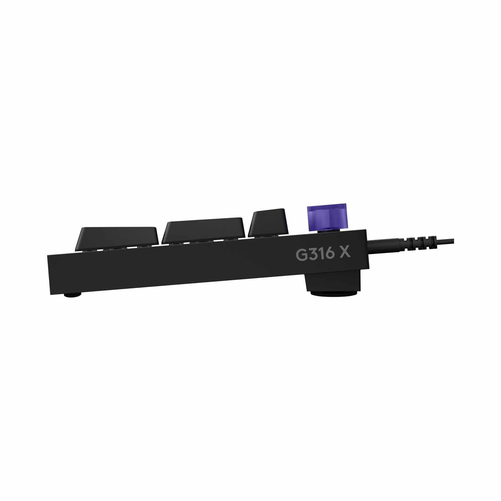 LOGITECH G316 X 98 Mech Keyboard Black Linear 920-014221-image 4