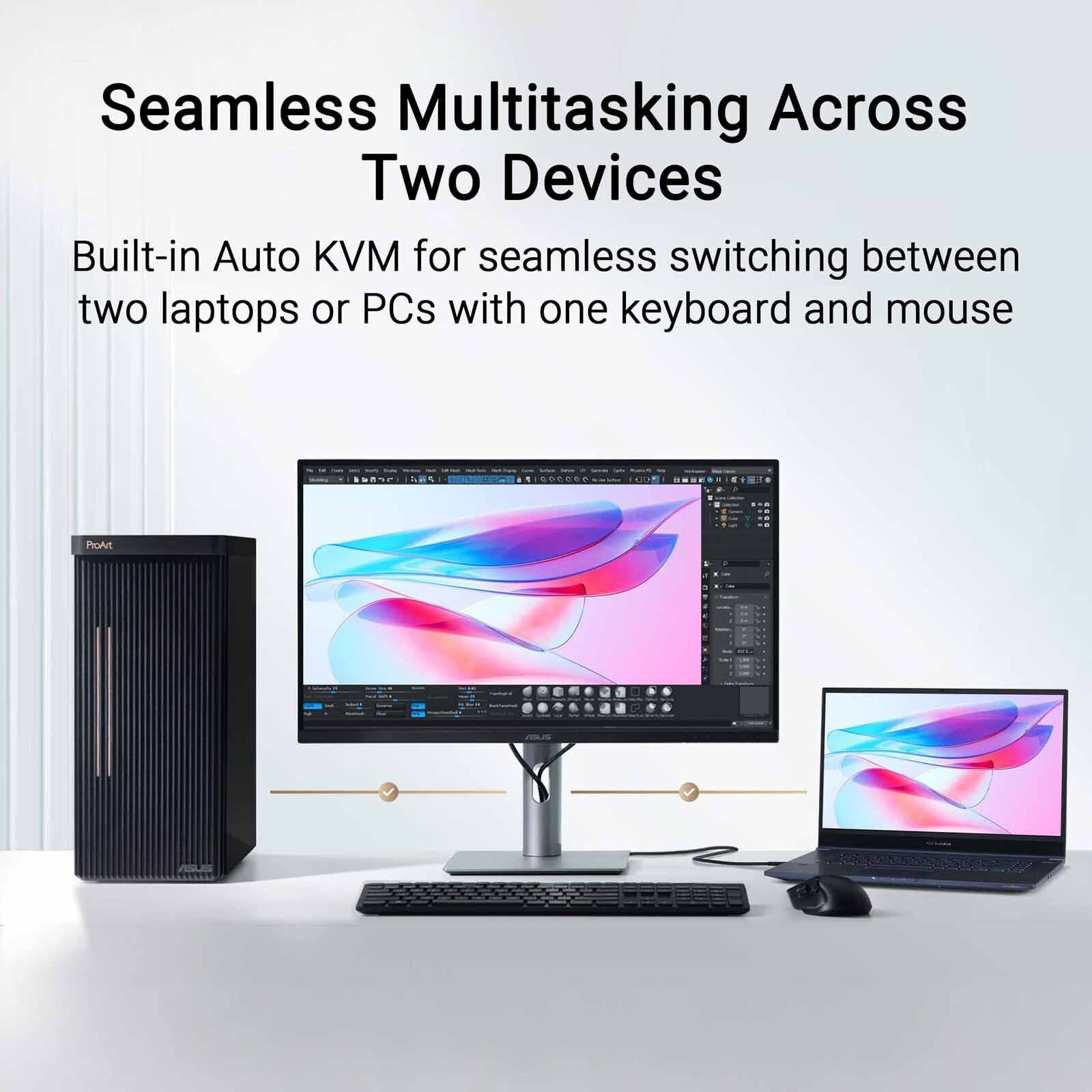 ASUS 27in Proart 5k 60hz Monitor PA27JCV-image 2