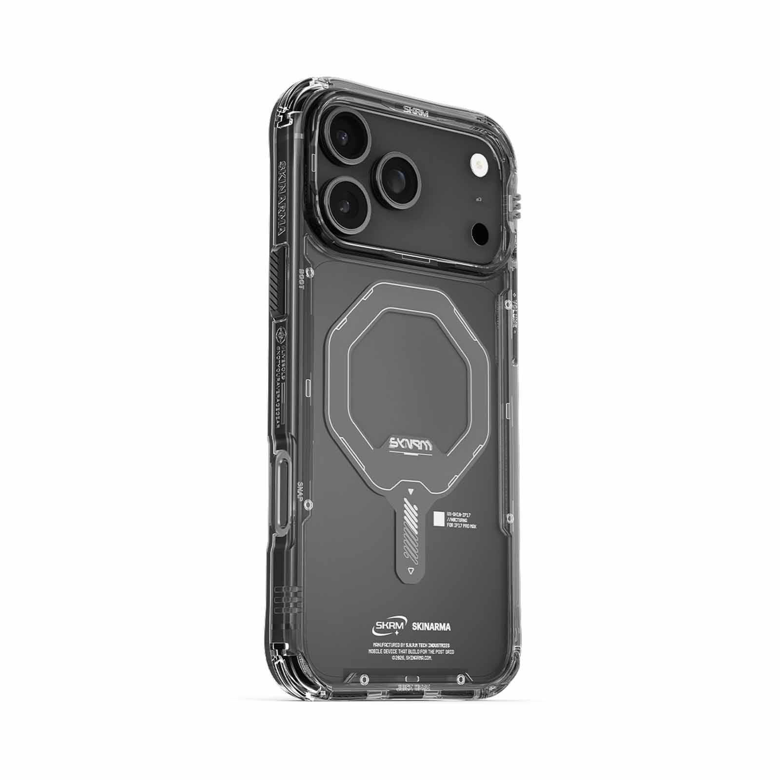 SKINARMA Iphone 17 Pro Max (2025) 6.9" Saido (mag-charge) SK-2025IPP6.9-SDOMS-GRA-image 2