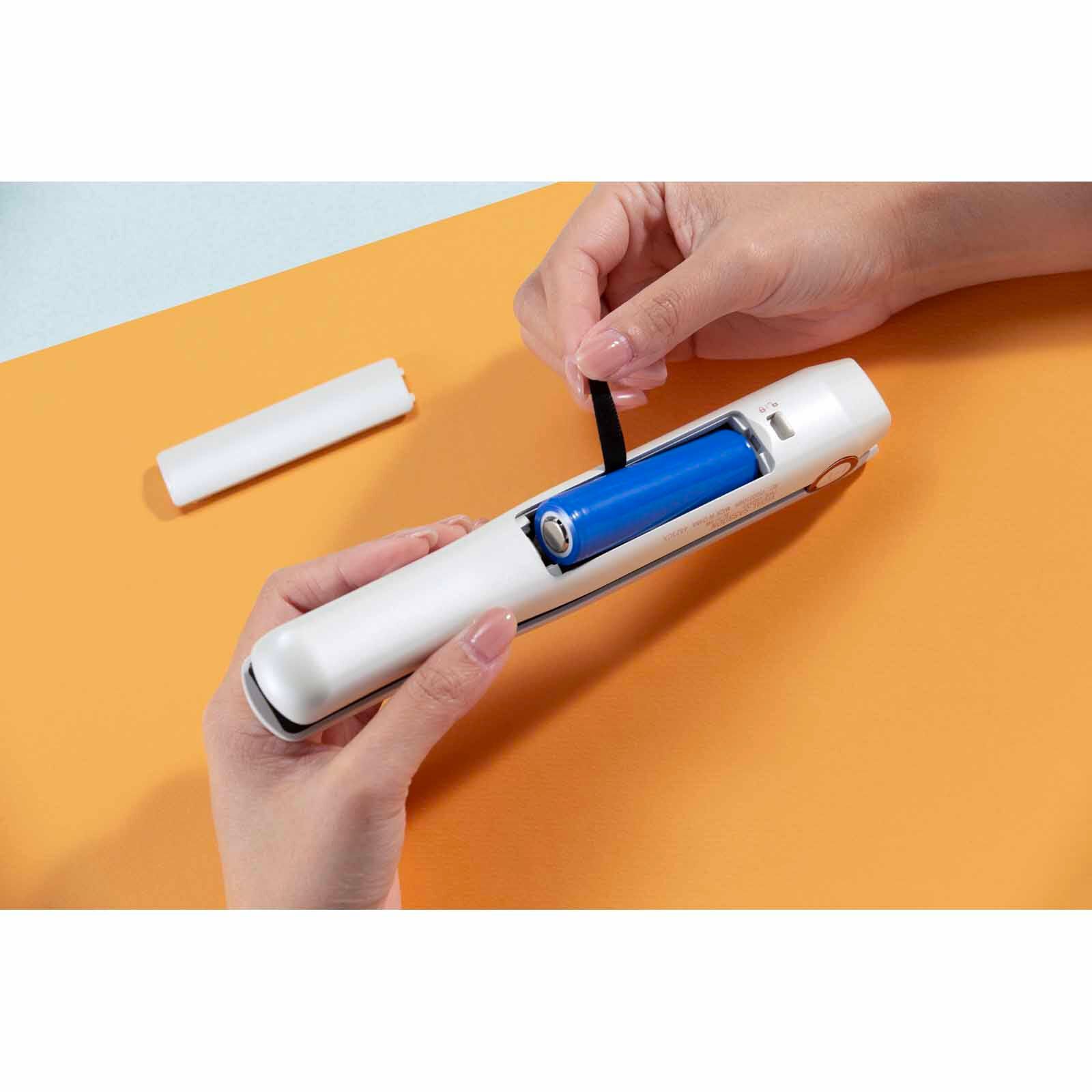 VS Rechargeable Straightener New Usb-c - White VSU0510WH-image 3