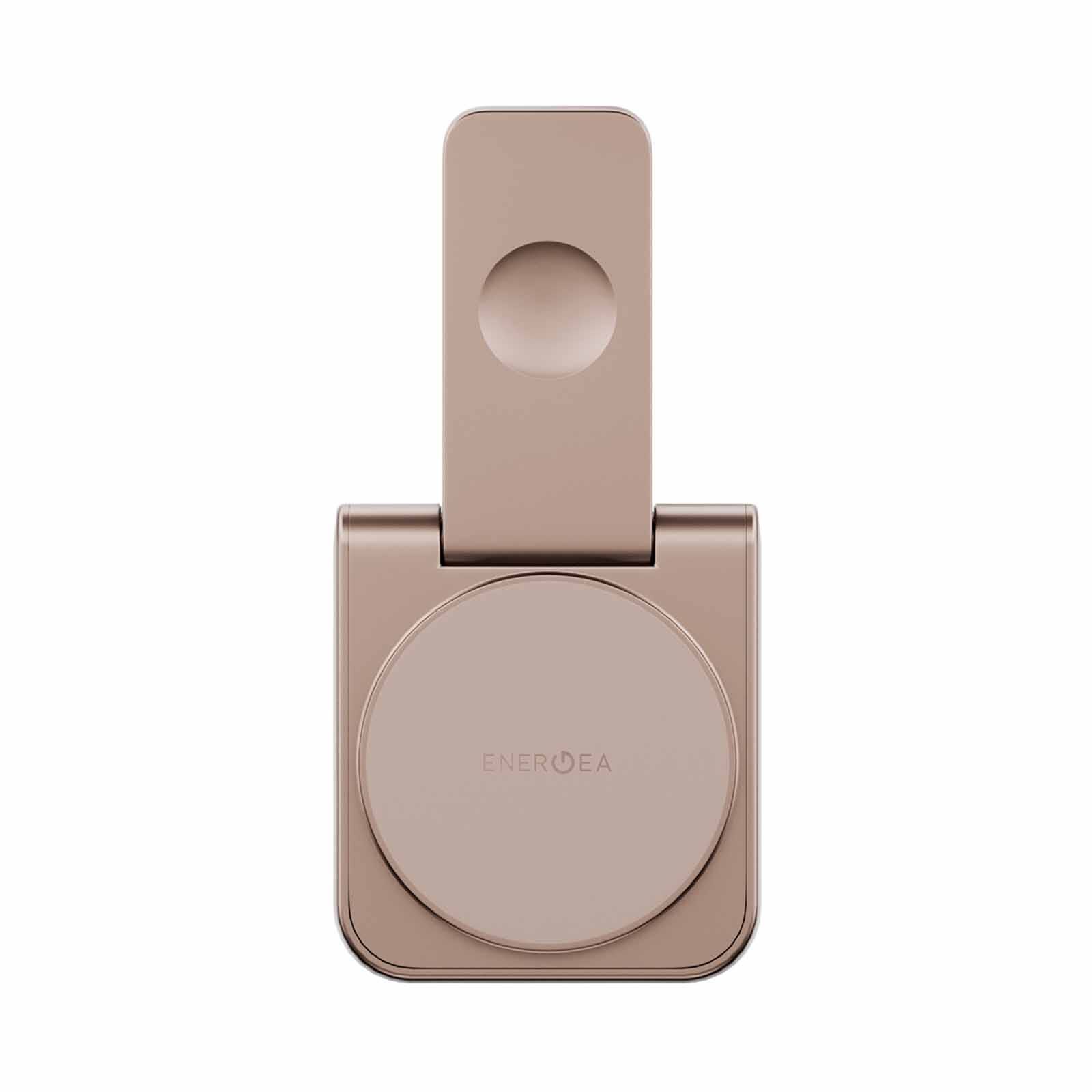 ENERGEA Magduo, 2in1 Foldable Qi2 Magnetic Fast Wireless Charger-gold MAG-DUO-GLD-image 4