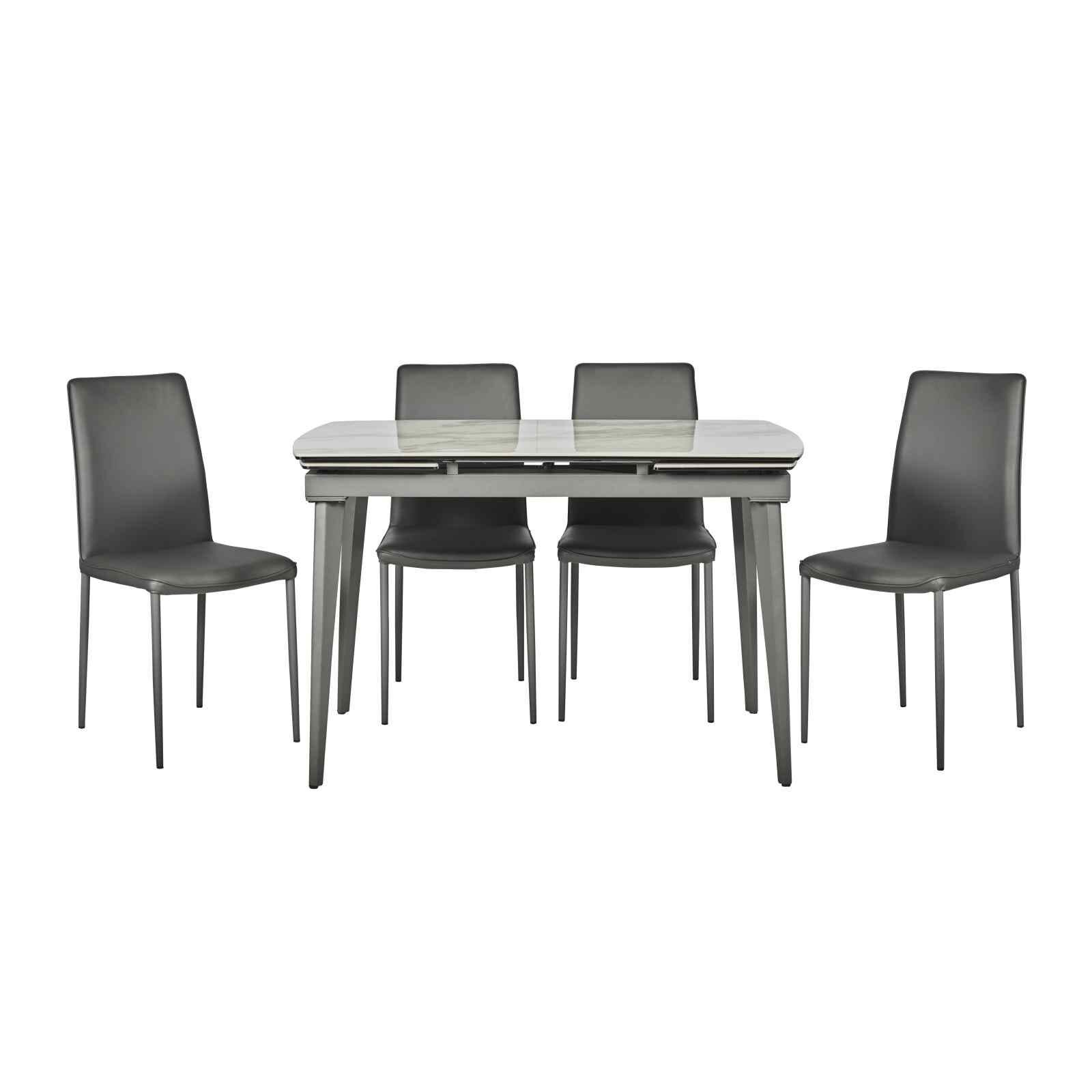 5 Piece Extendable Dining Set KLOSE