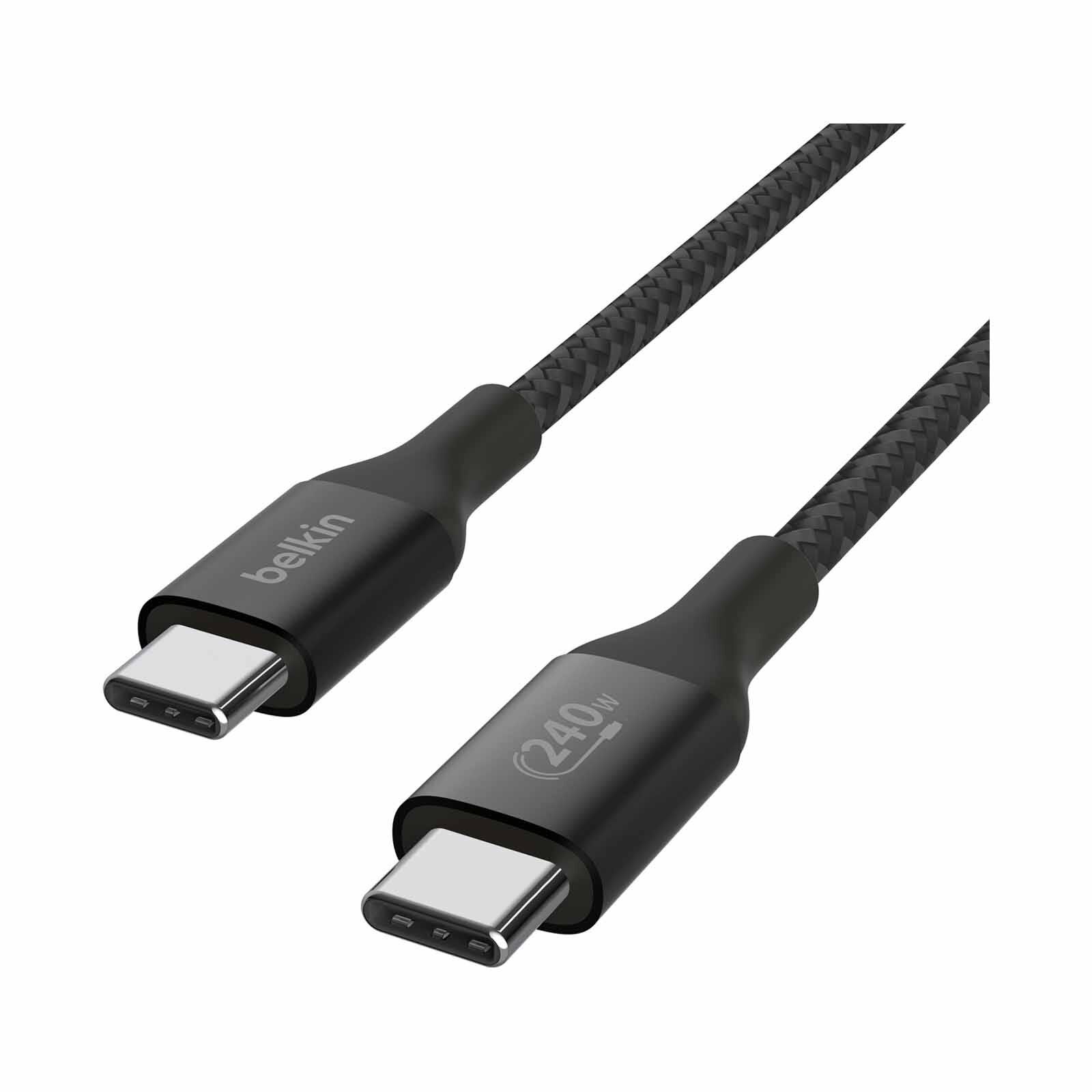 BELKIN Usb-c To C Pd3.1 Cable 2m Up To 240w Blk CAB015BT2MBK-image 3