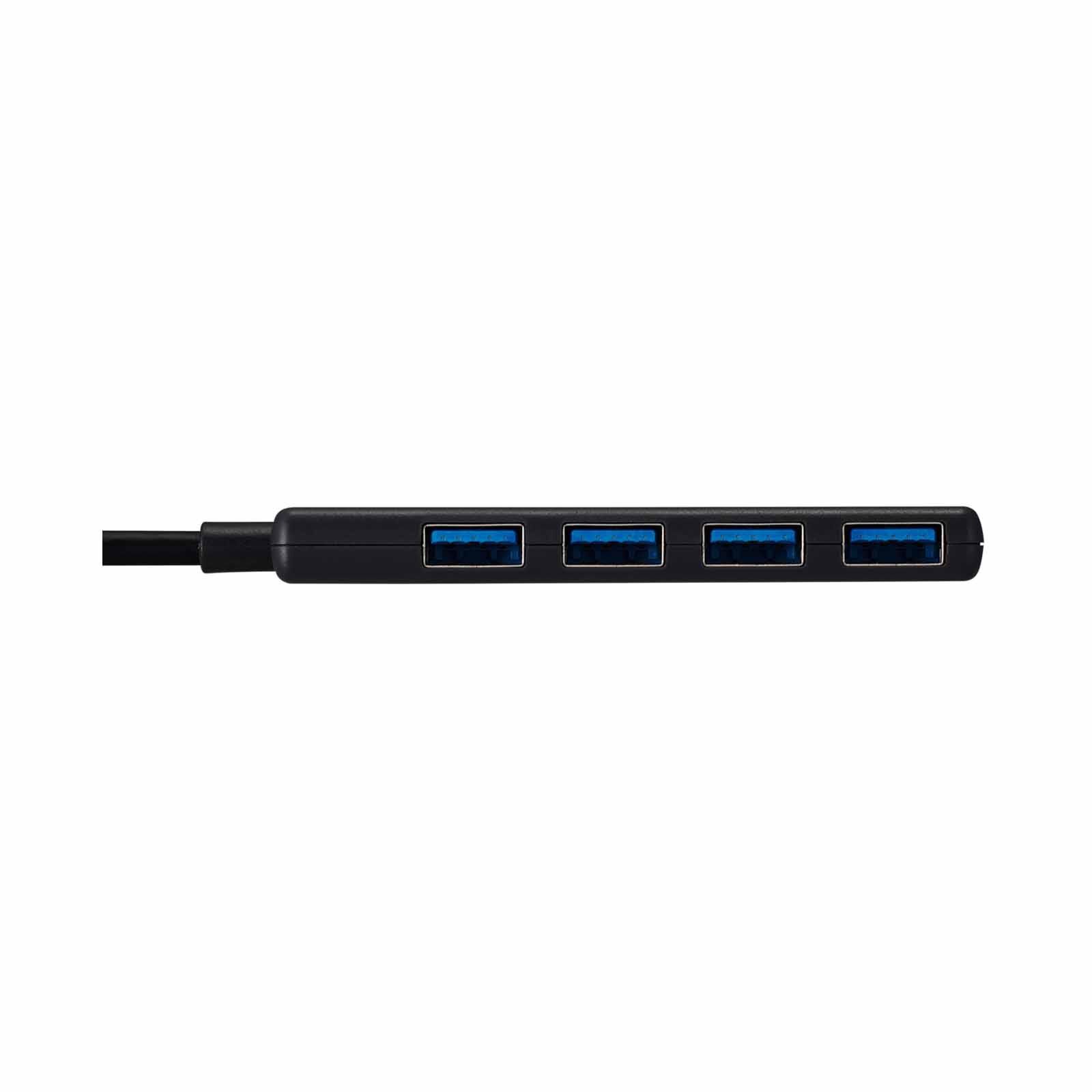 ELECOM Usb 3.0 Bus Power 4 Ports - Black U3H-H040BK-image 2