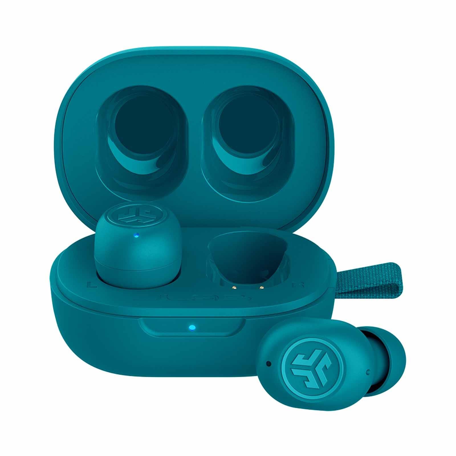 JLAB Jbuds Mini True Wireless Earbuds - Aqua EBJBMINIRAQUA124-image 1