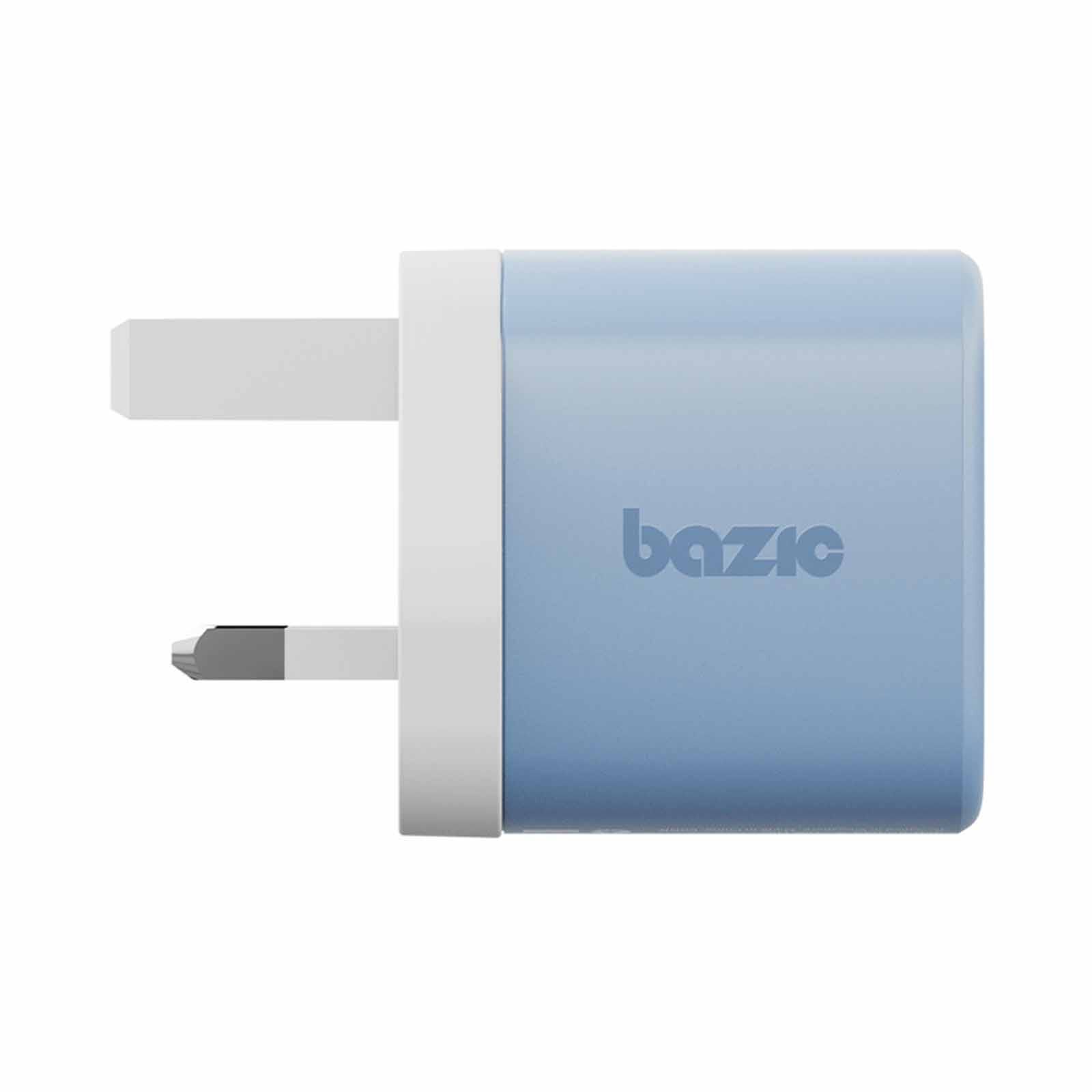 BAZIC Goport Velox Kit, 1c1a Gan Charger 35w(uk) With Weave Cable - Bubblegum CHR-GPVLX-UK-BLU-image 2