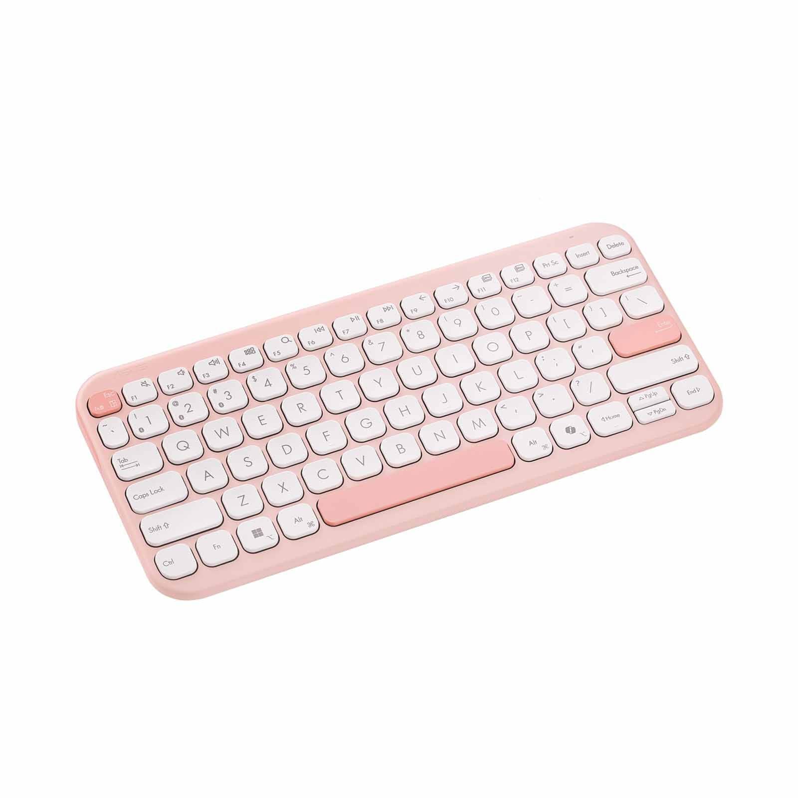 ASUS Marshmallow Keyboard Kw100 - Rose Clay KW100 KEYBOARD/PK/US-image 2