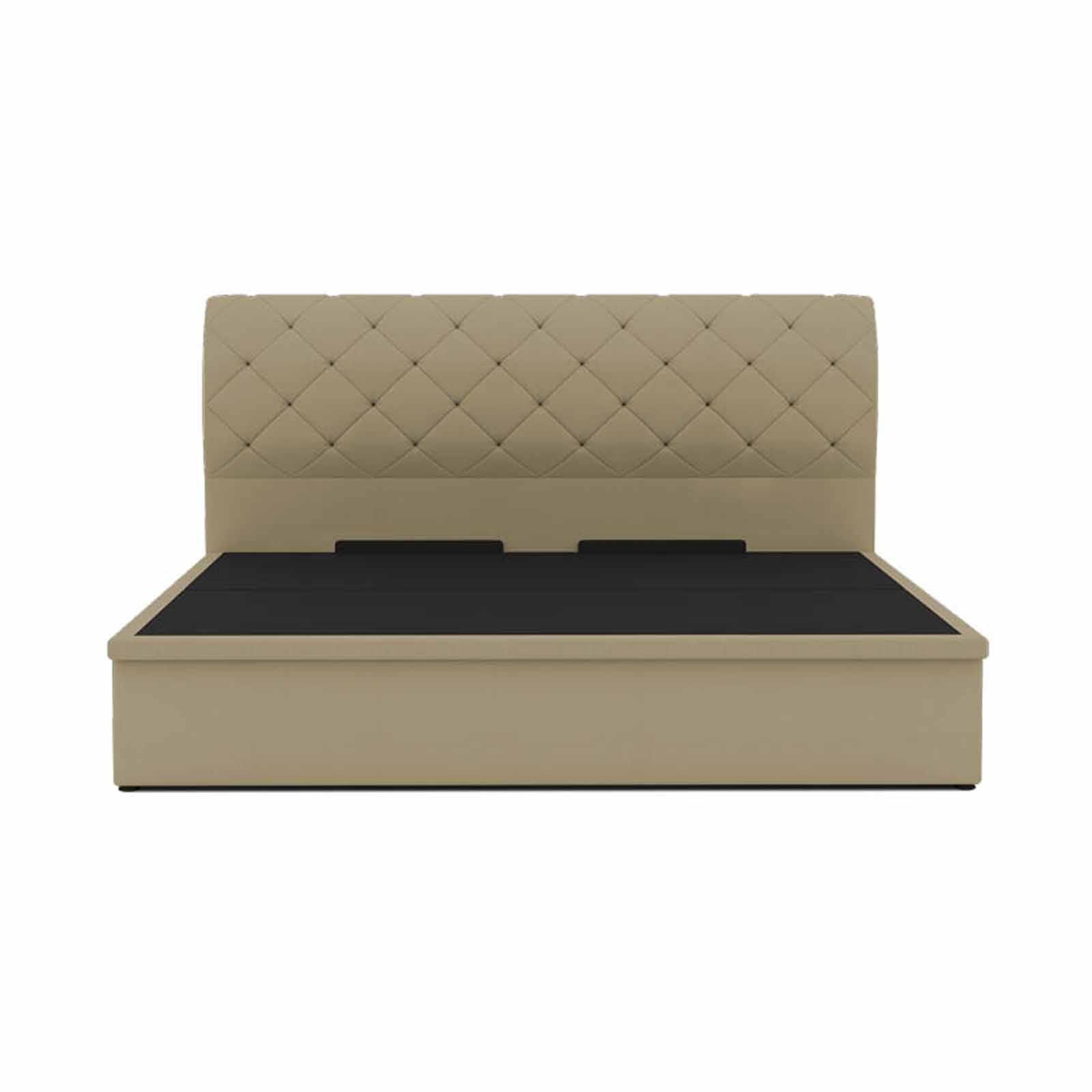 MAXCOIL King Size Bedframe ALEXIS STORAGE + SELECTED HB