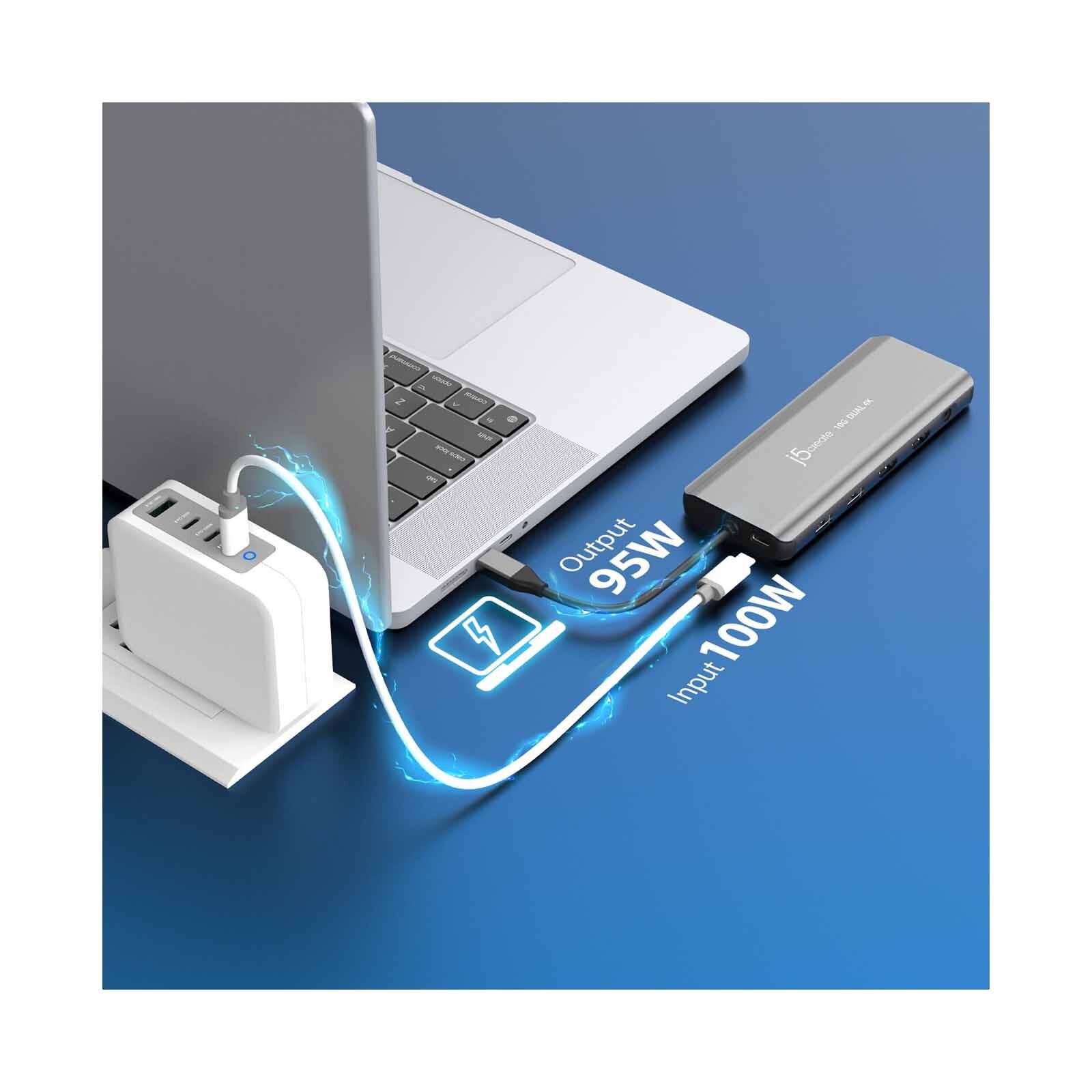J5CREATE Usb-c Dual 4k Hdmi Mini Dock JCD398-image 7