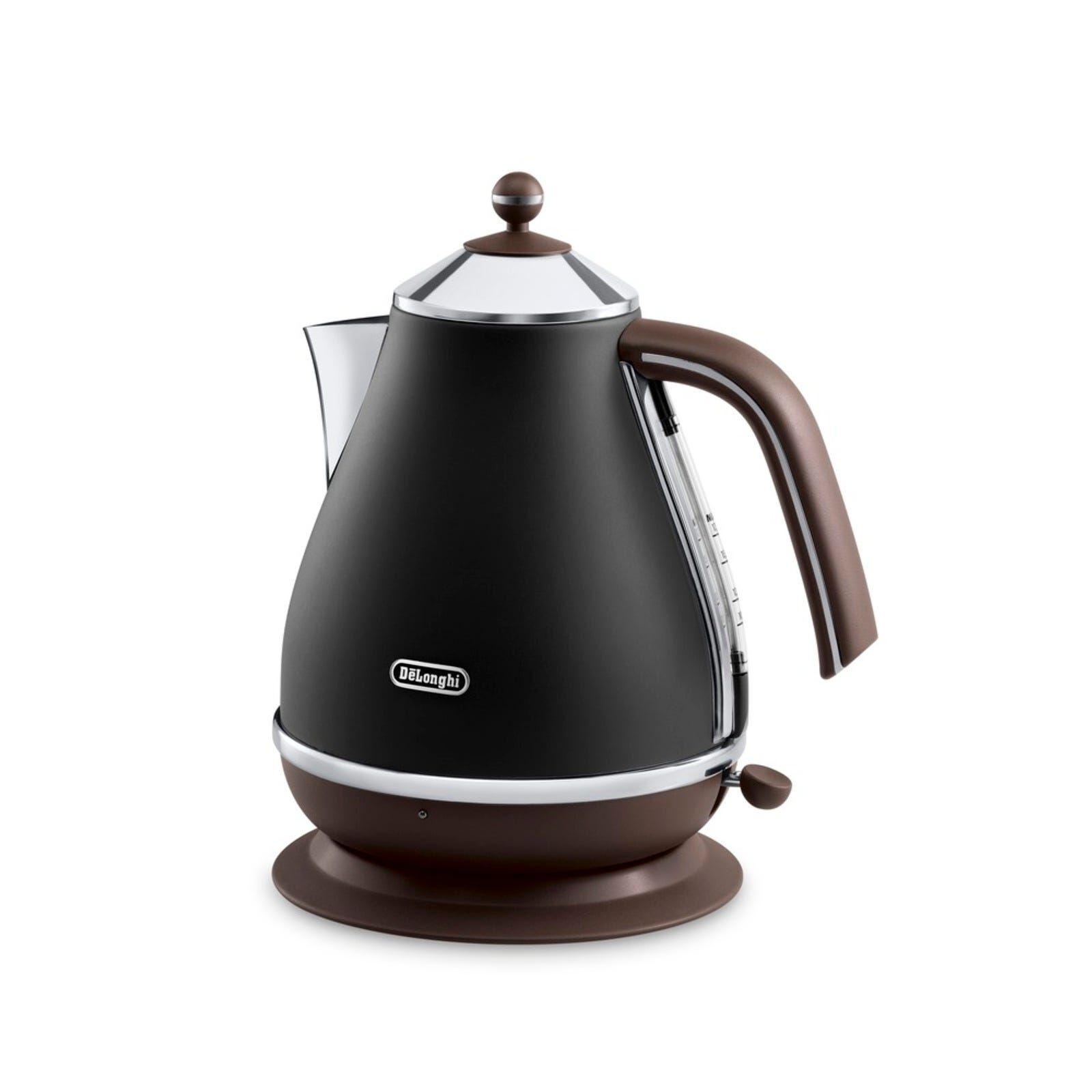 DELONGHI Icona Vintage Cordless Kettle (1.7l) - Black KBOV2001.BK-image 1