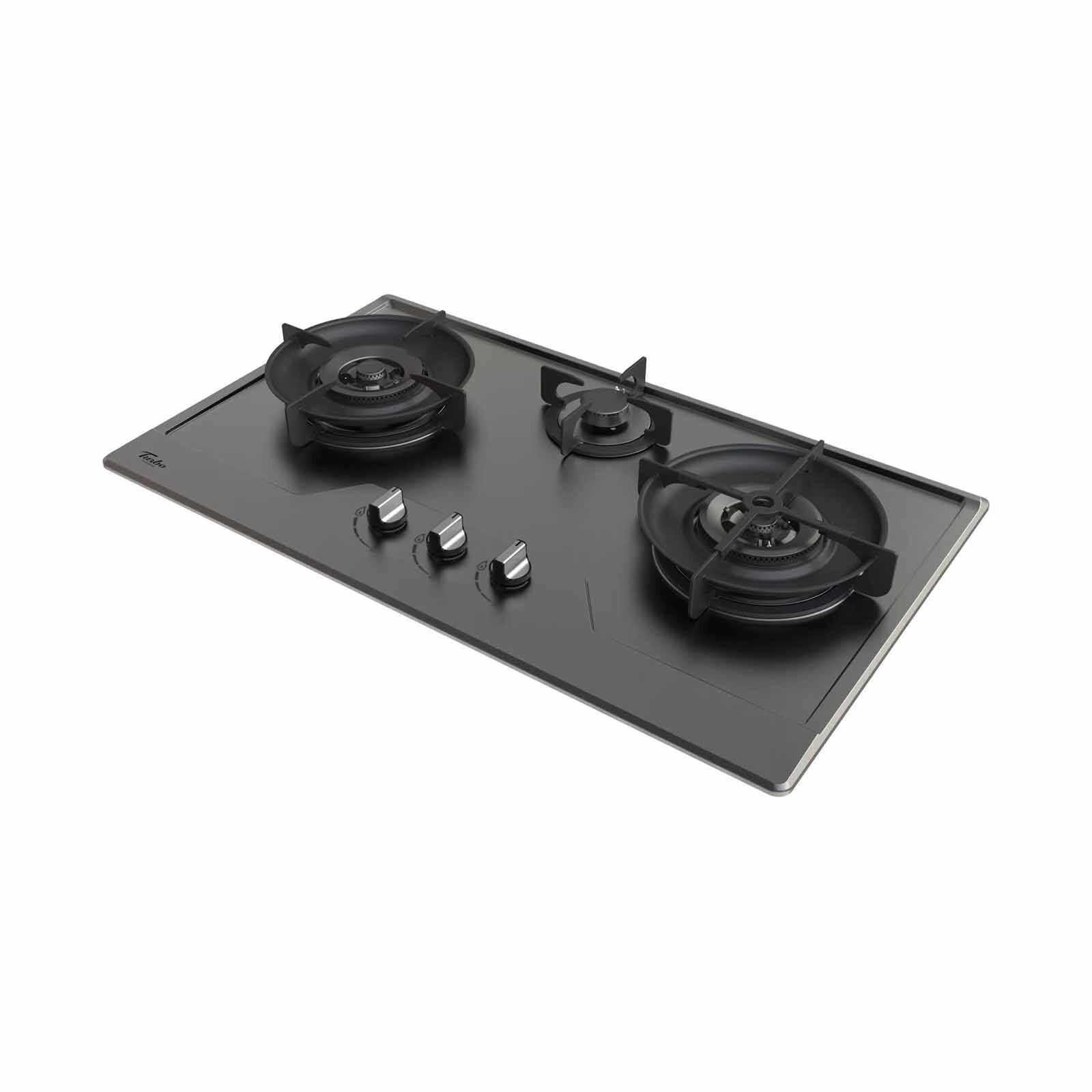 TURBO Built-in 3 Burner Gas Hob (86cm) (exclude Installation) TC333SS-GM-image 3