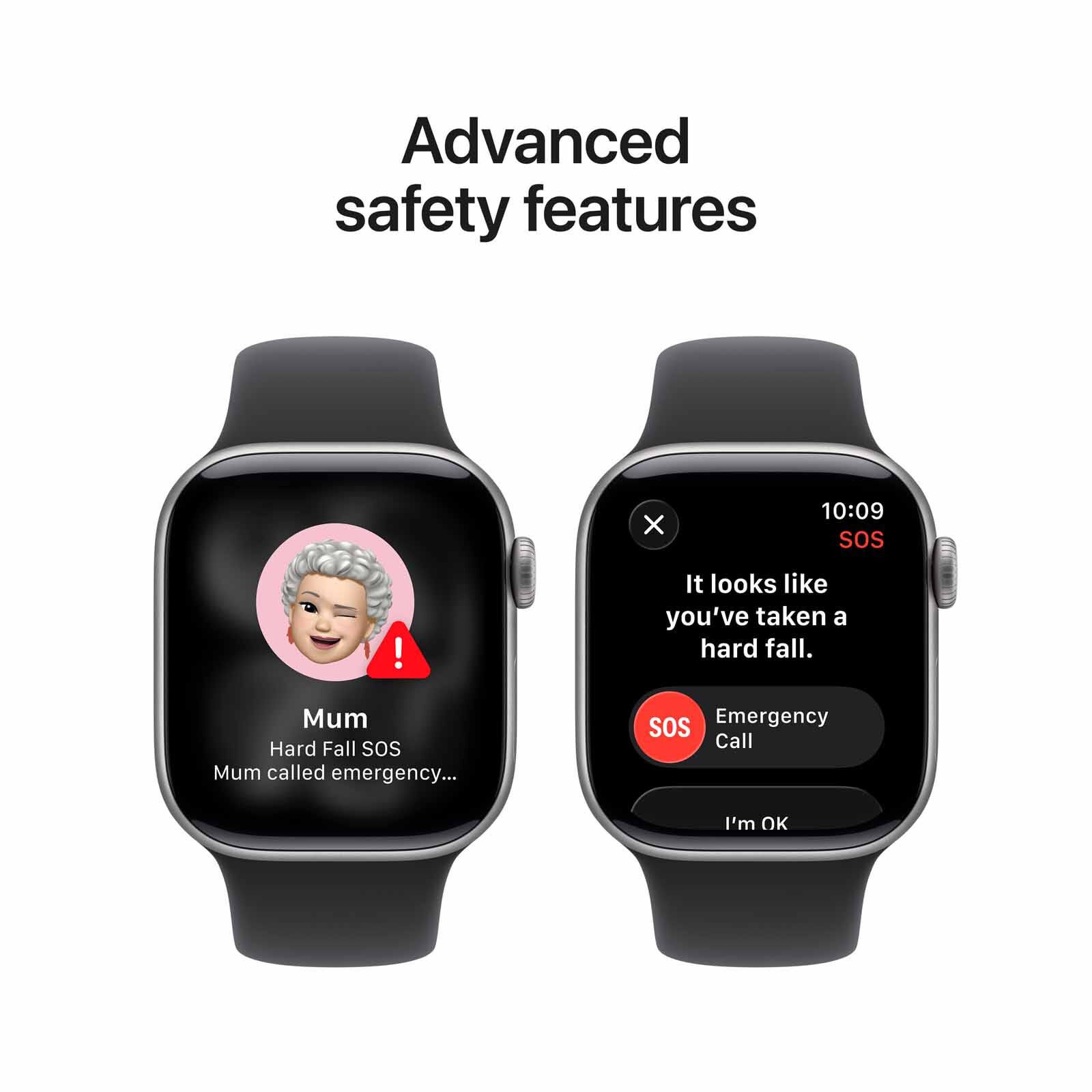 APPLE Watch Series 11 Gps + Cellular 42mm Space Grey Aluminium Case With Black Sport Band - S/m MF8A4X/A-image 3