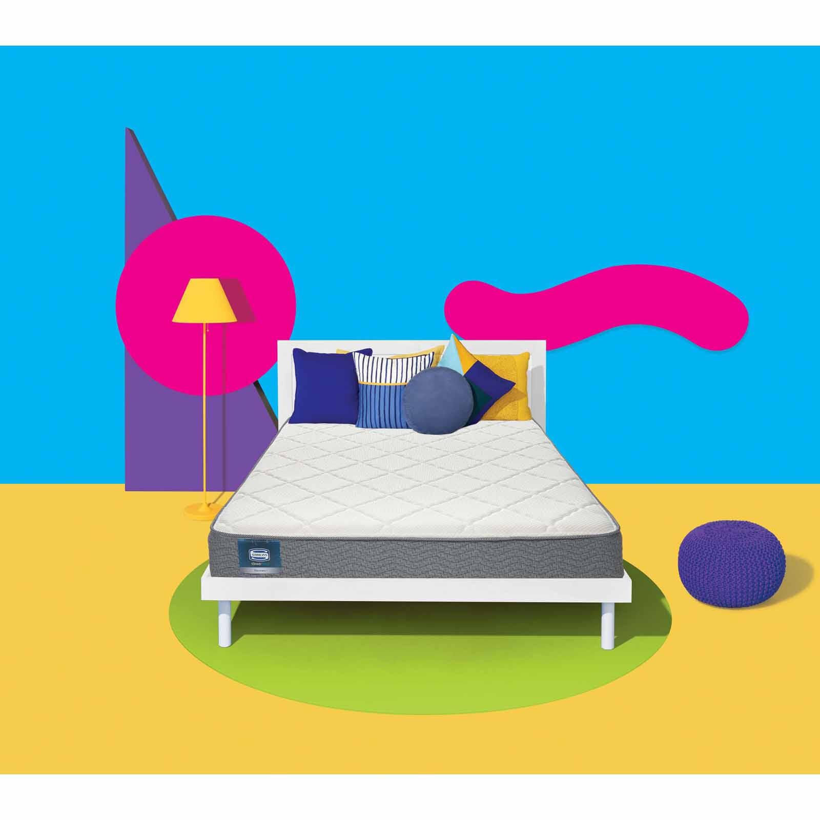 SIMMONS Single Size Mattress BS DISCOVERY I-image null