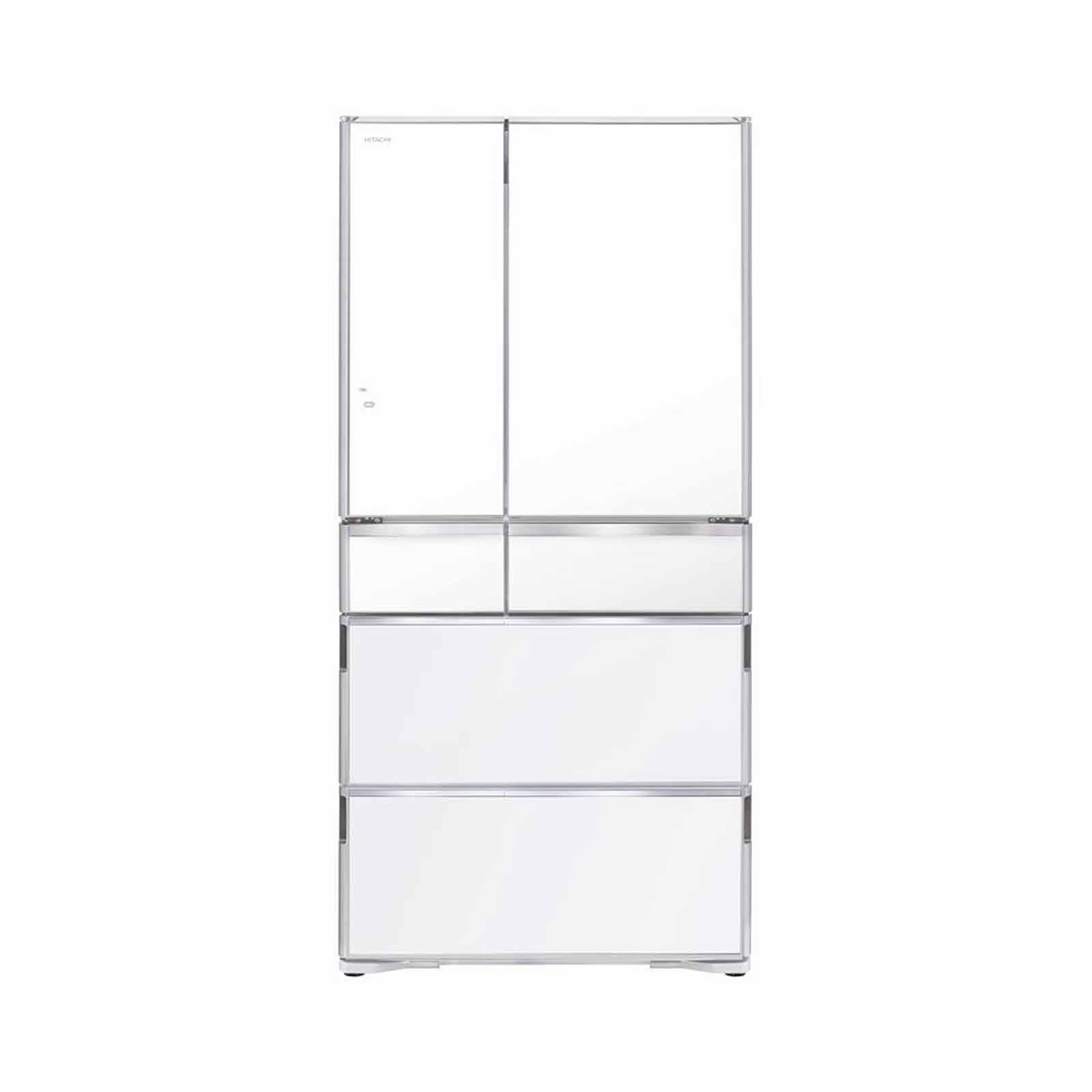 HITACHI 6 Door Fridge (729l) - Crystal White R-WXC740WS-XW