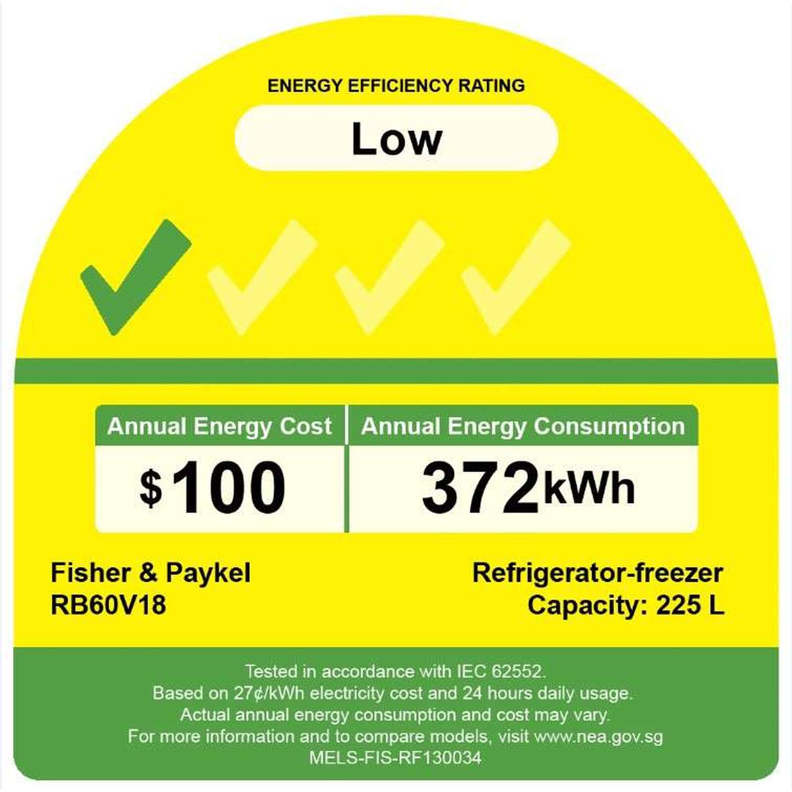 FISHER & P Integrated Fridge (net 223l) (installation Charges Applies) RB60V18M-image 2