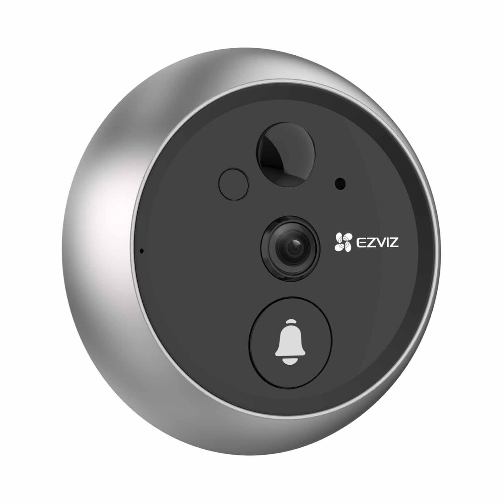 EZVIZ Lever Handle Smart Lock + Peephole Doorbell Bundle DL05 + DP2 2K-image 5