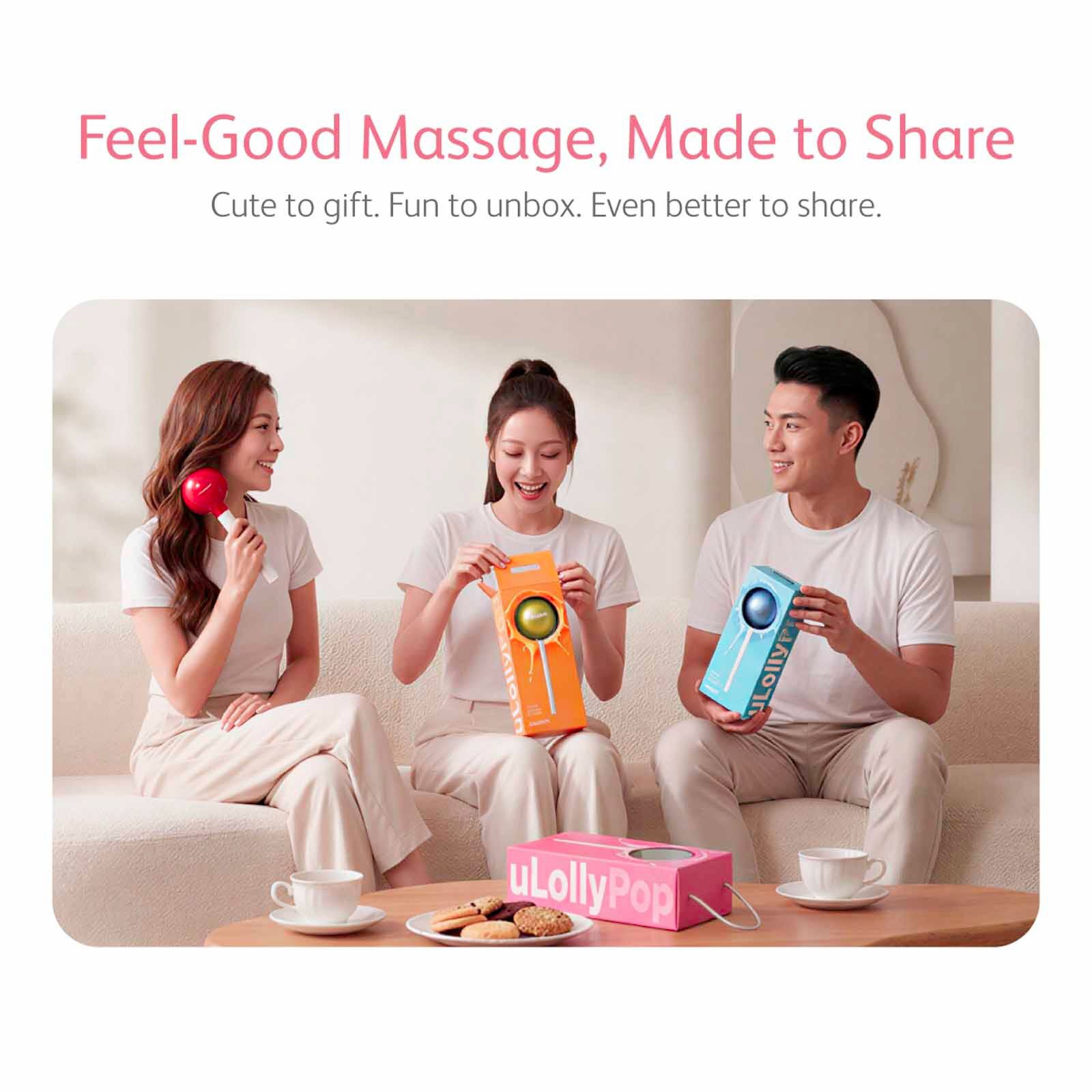 OSIM Ulolly Handheld Massager - Lemon OS-2264-YW-image 2