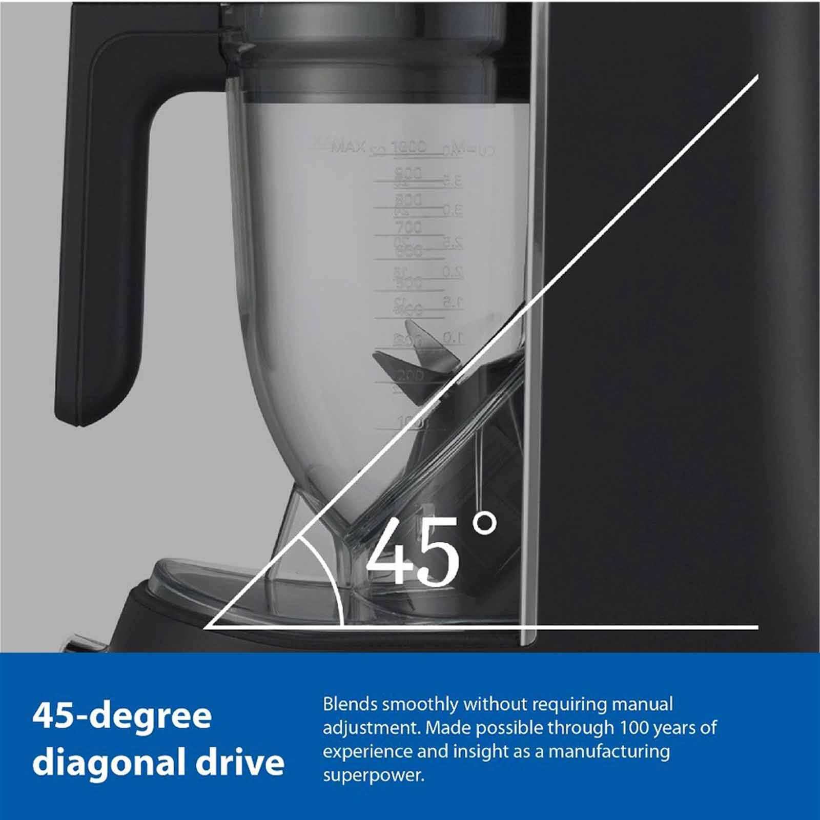 TIGER Edge Blender (1.0l, 500w) - Onyx Black SLB-A10S-image 12